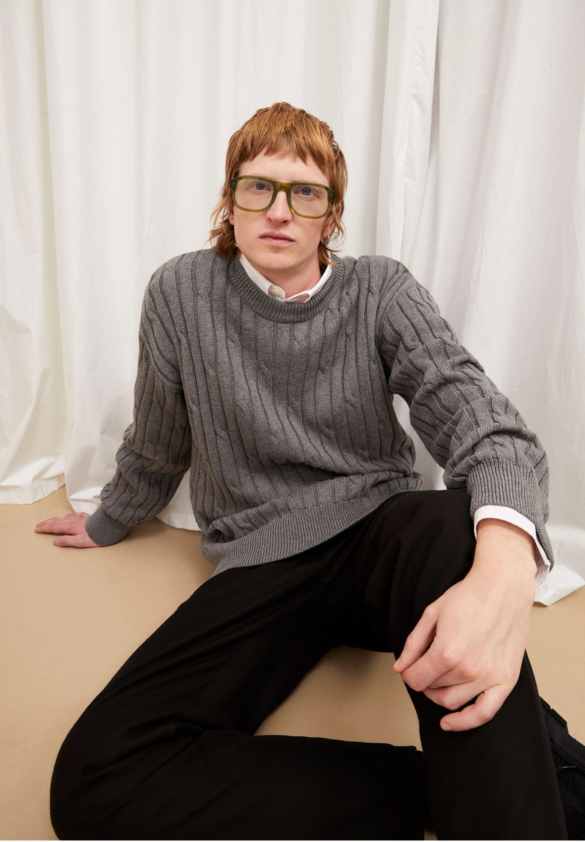 MAASIMES | mid grey melange - Image 4