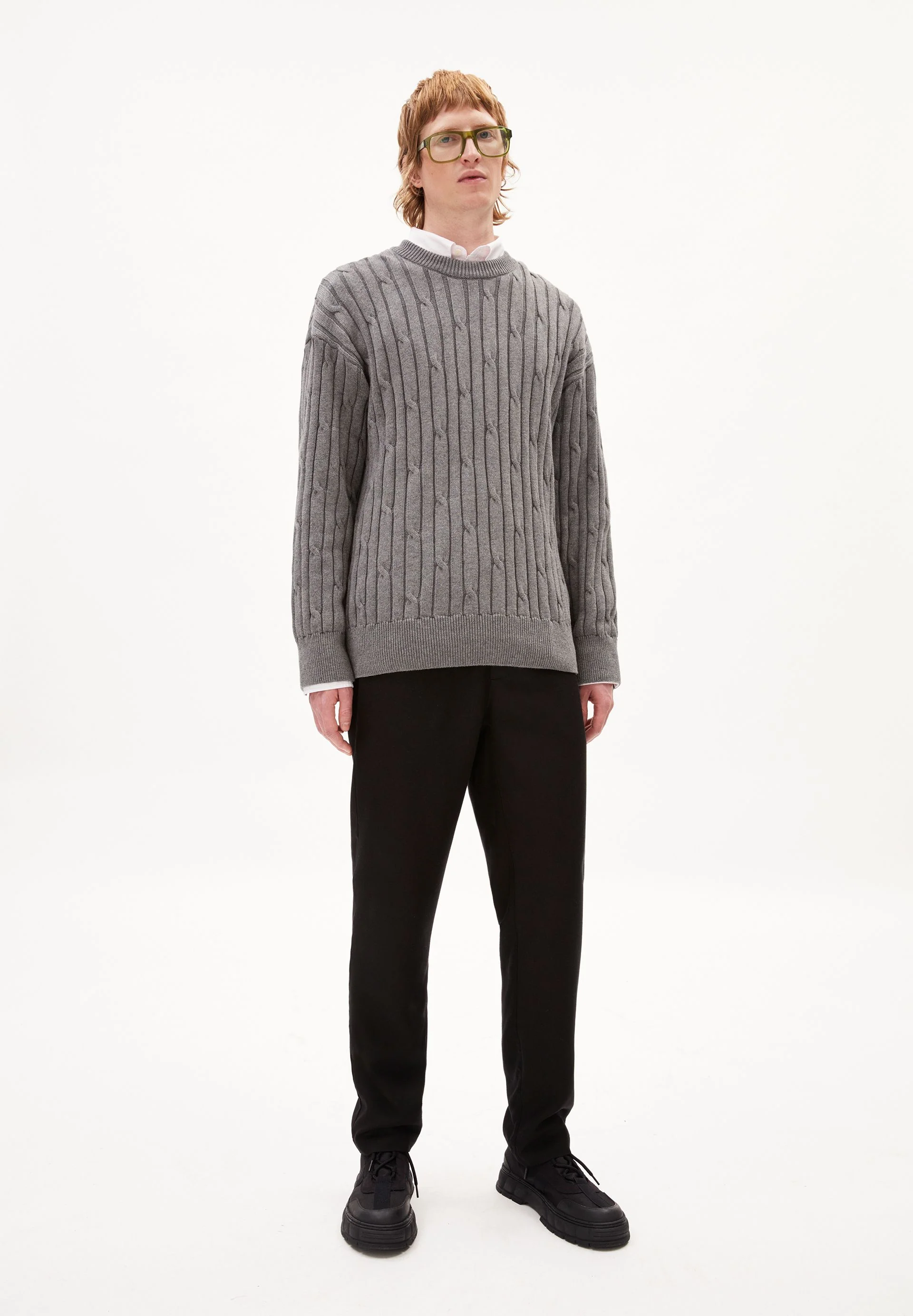 MAASIMES | mid grey melange - Image 5