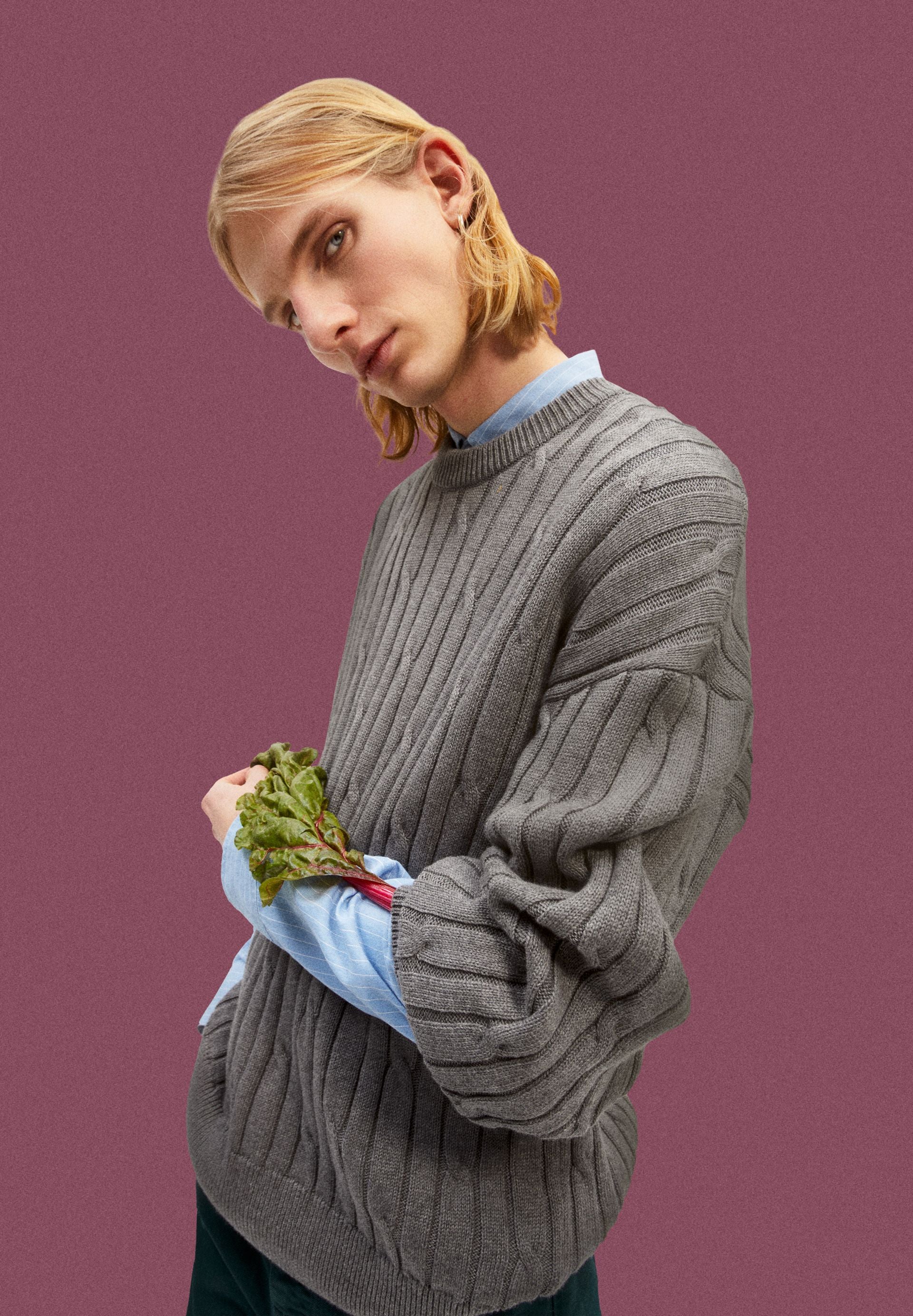 MAASIMES | mid grey melange - Image 6