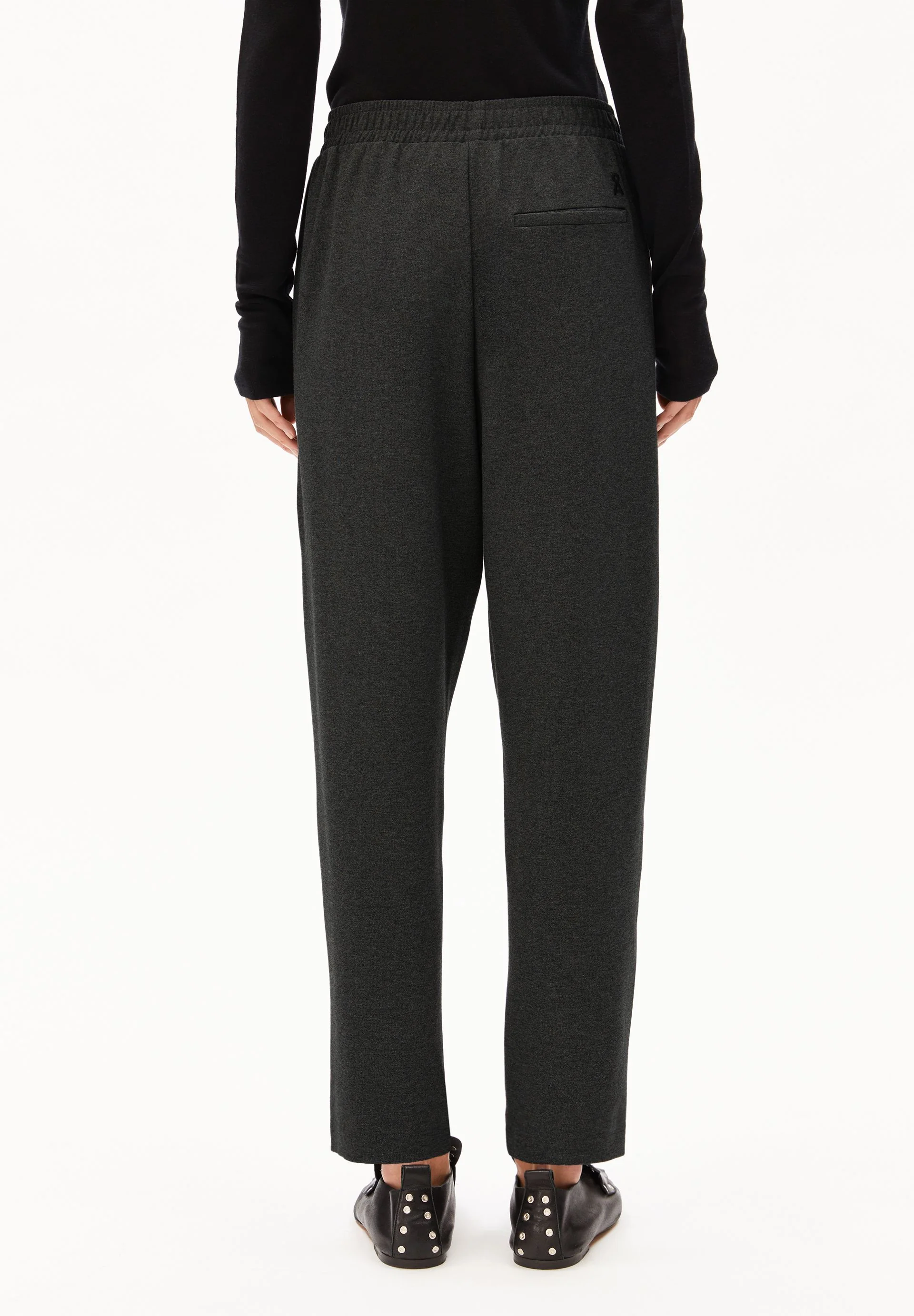 MAGDAALENA JERSEYHOSE | steel melange - Image 2