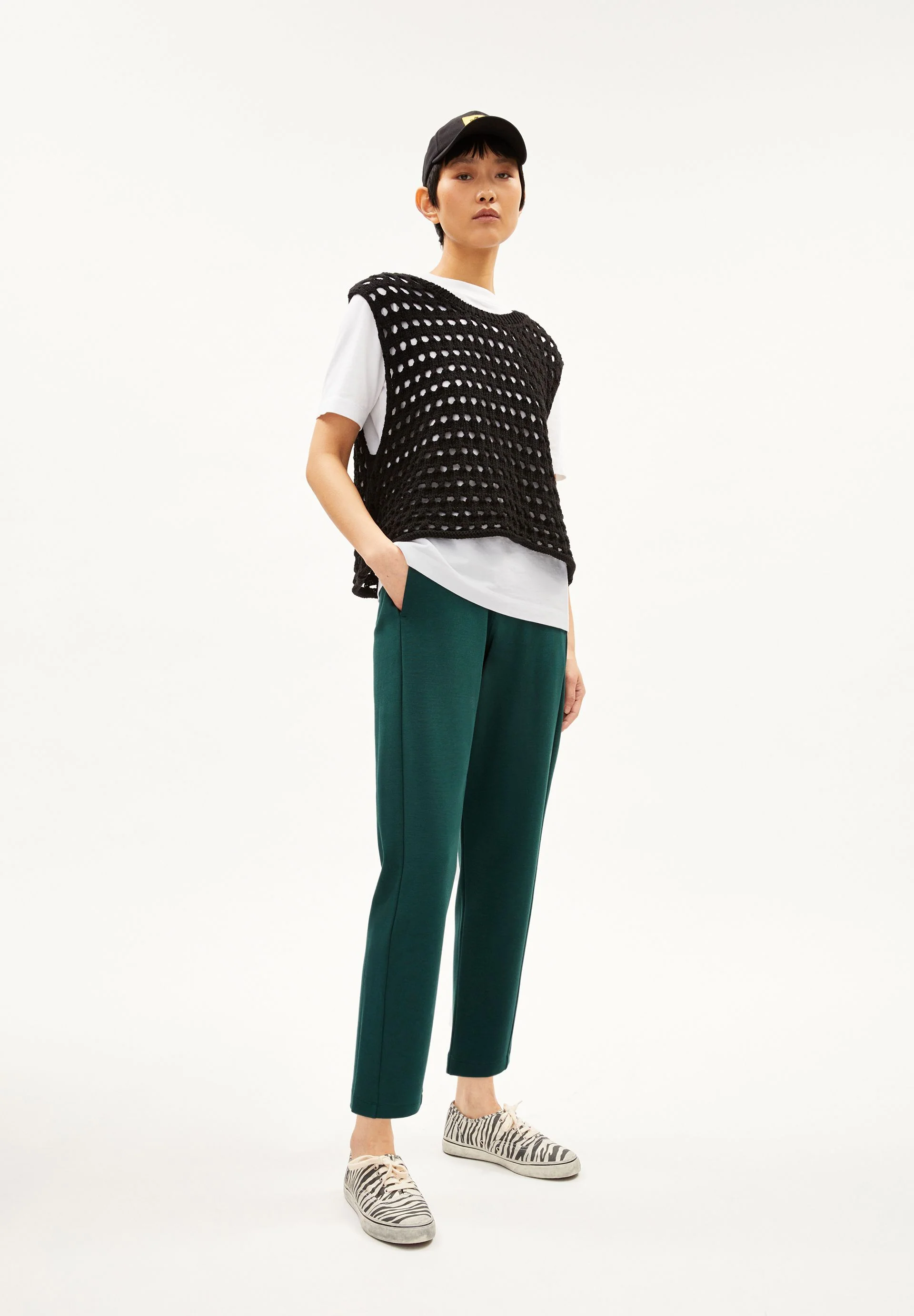 MAGDAALENA JERSEYHOSE | teal stone - Image 5