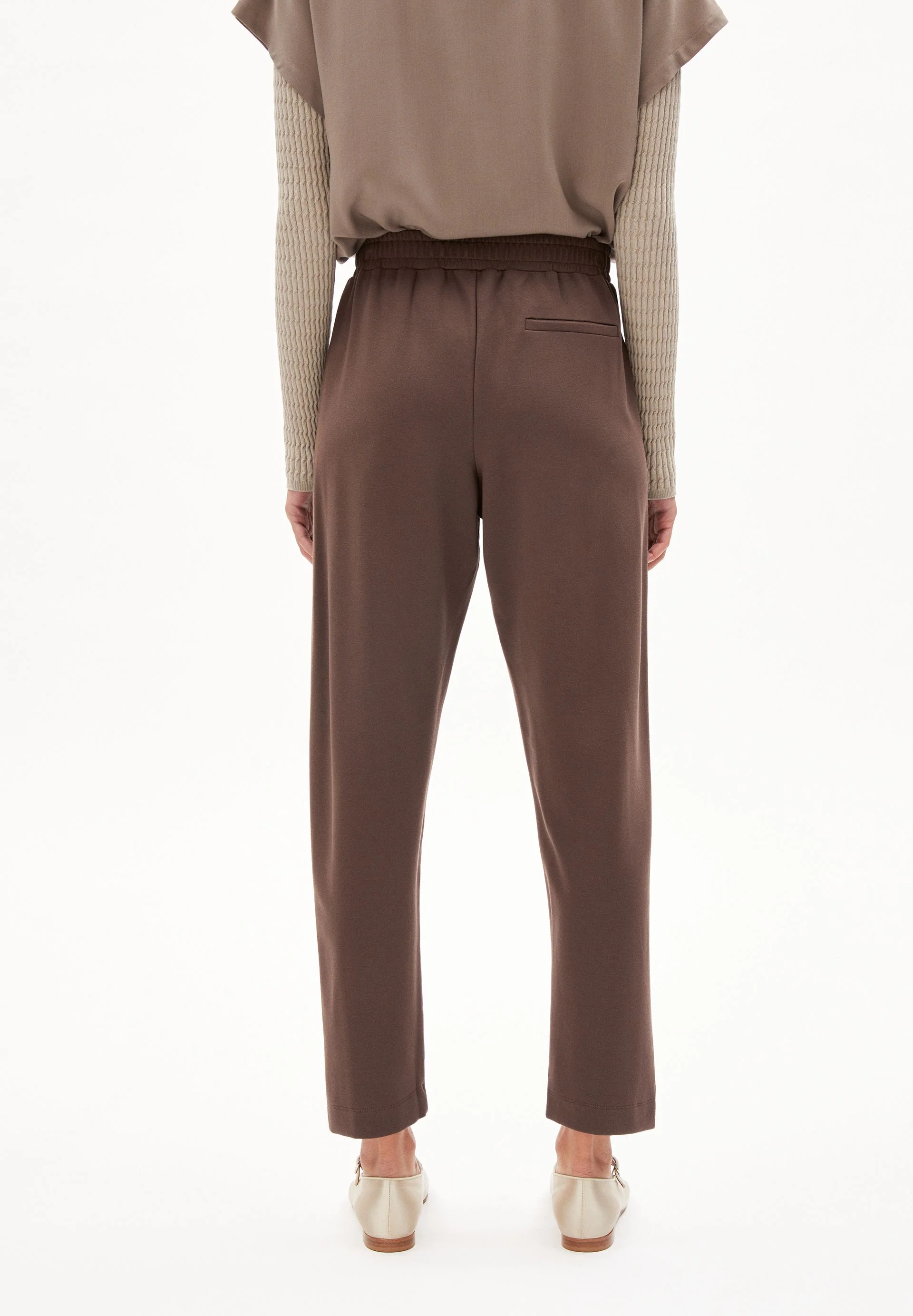 MAGDAALENA JERSEYHOSE | warm slate - Image 2