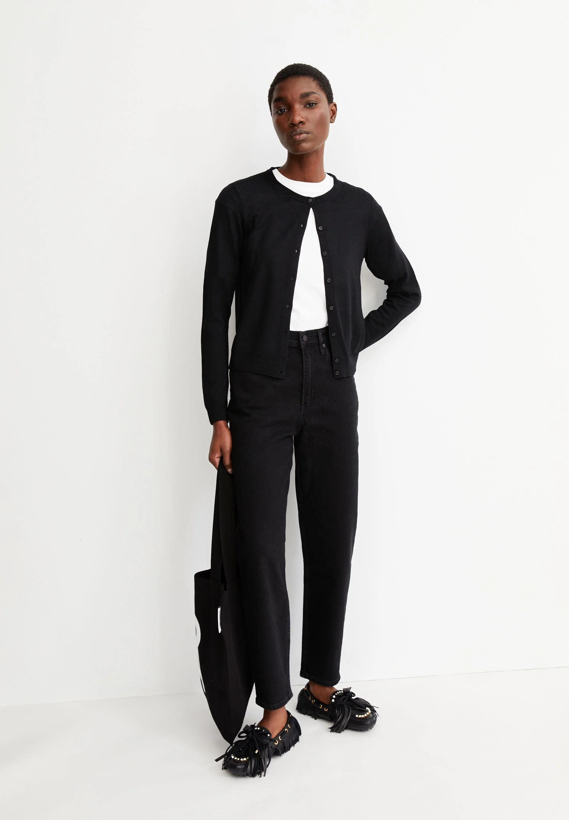 MAIRAA MOM JEANS | black - Image 4