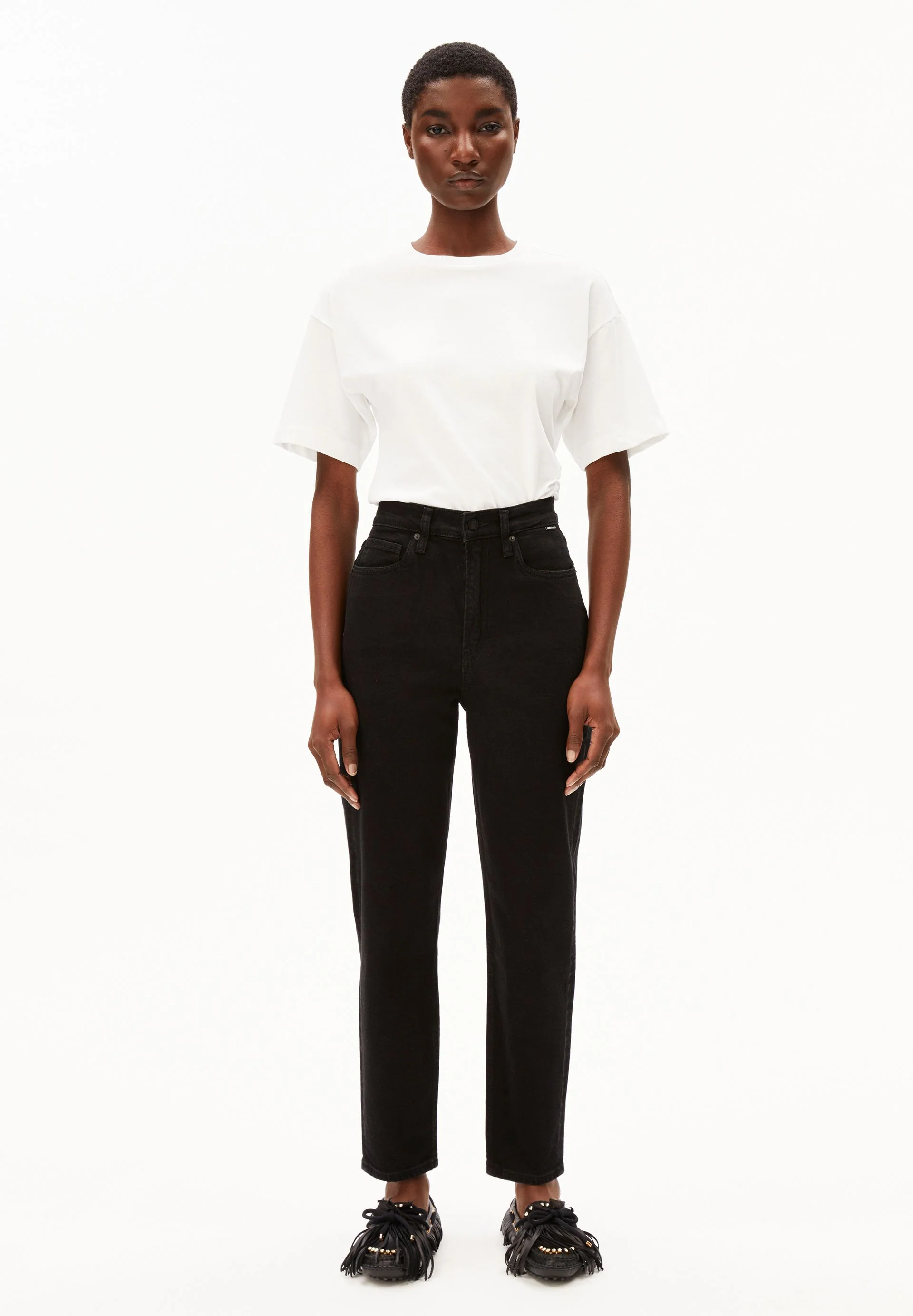 MAIRAA MOM JEANS | black - Image 5