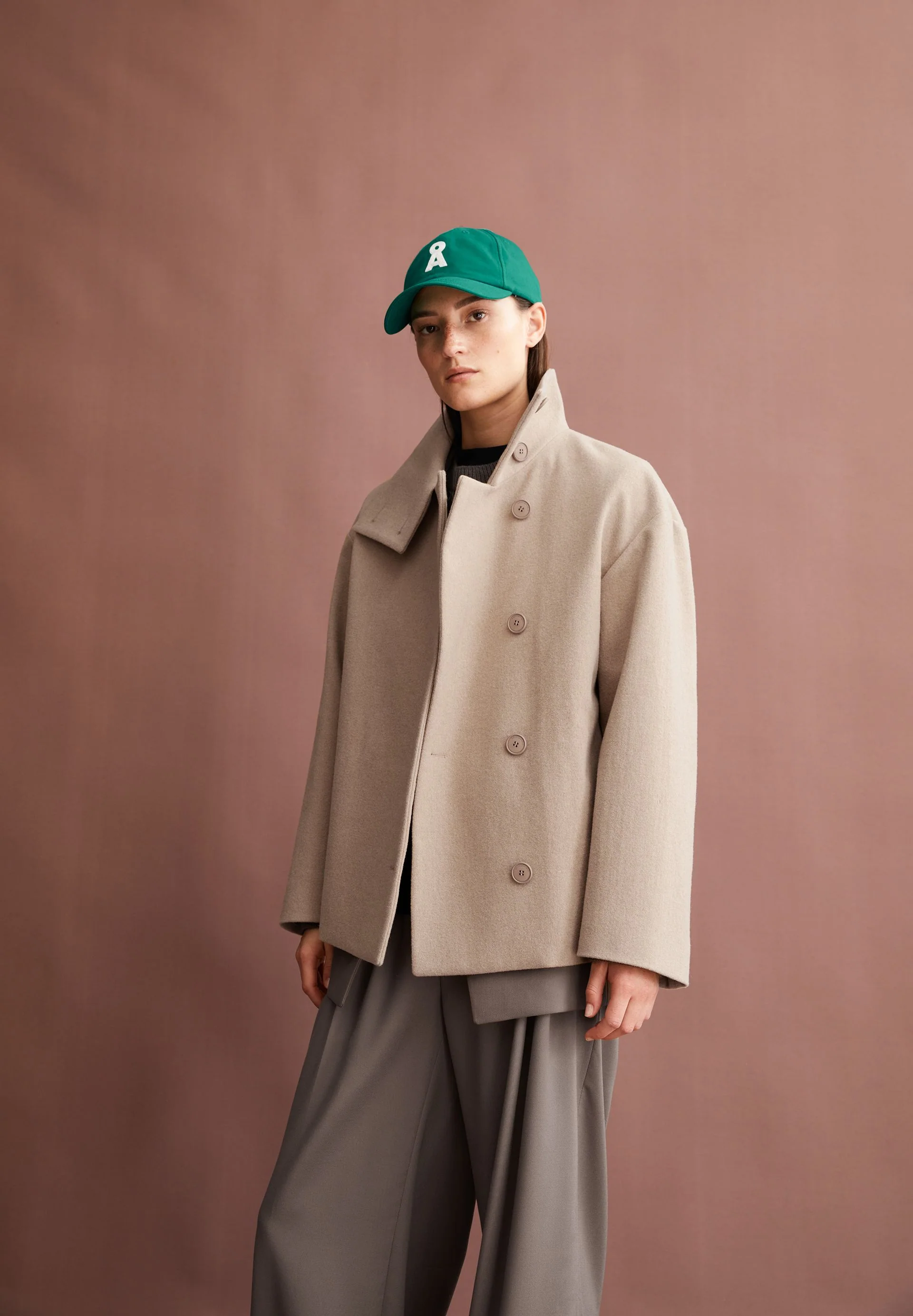 MAJELAA WOLLMANTEL | true camel - Image 4