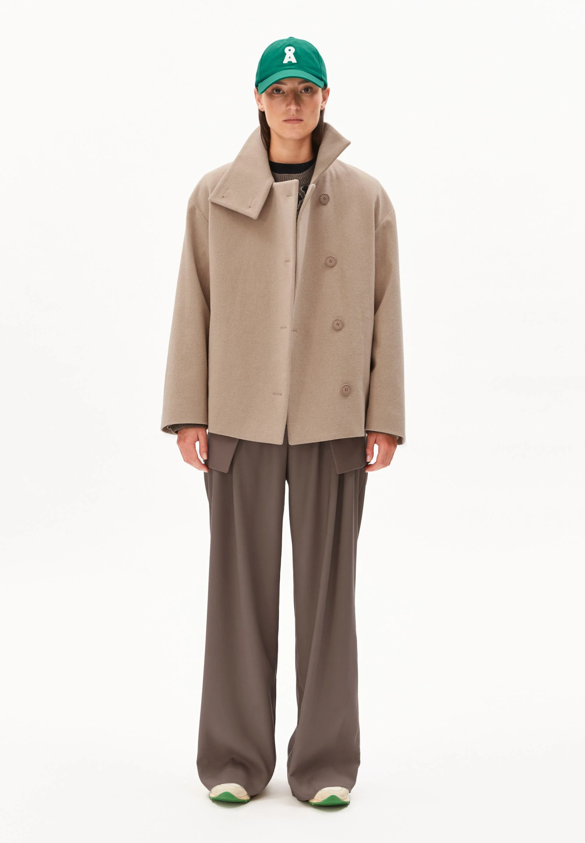 MAJELAA WOLLMANTEL | true camel - Image 5