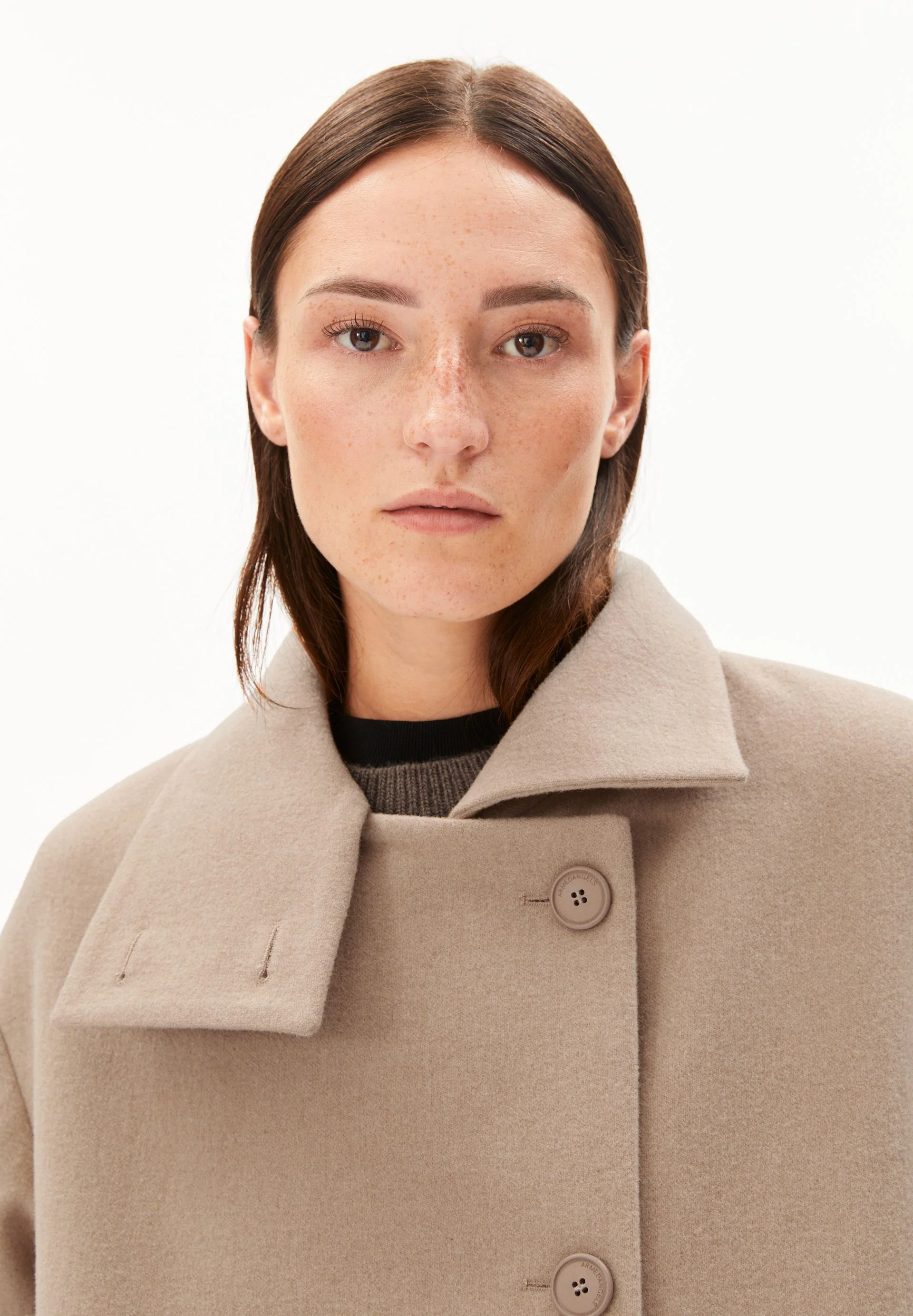 MAJELAA WOLLMANTEL | true camel - Image 6
