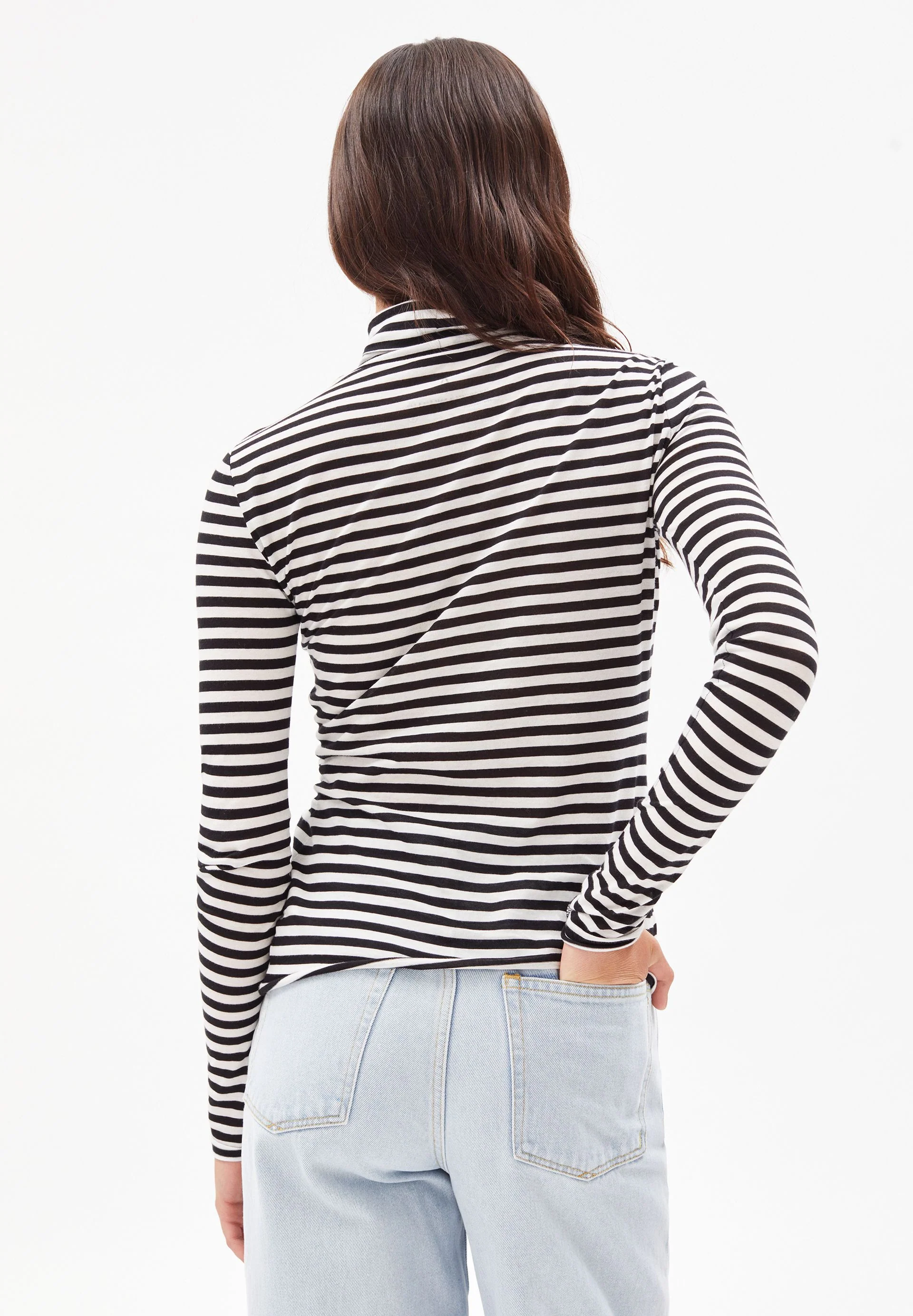 MALENAA STRIPES | black-oatmilk - Image 2