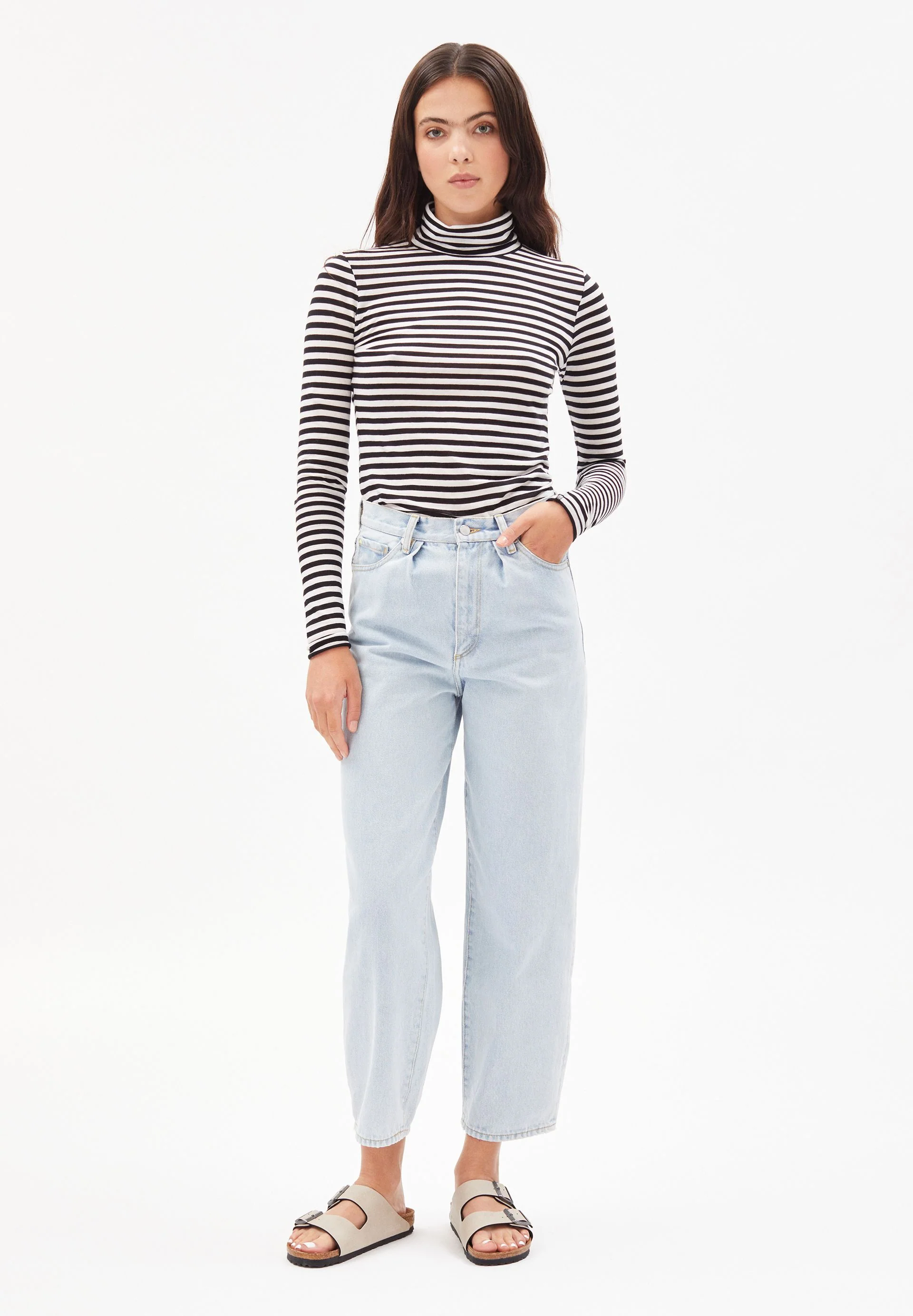 MALENAA STRIPES | black-oatmilk - Image 5