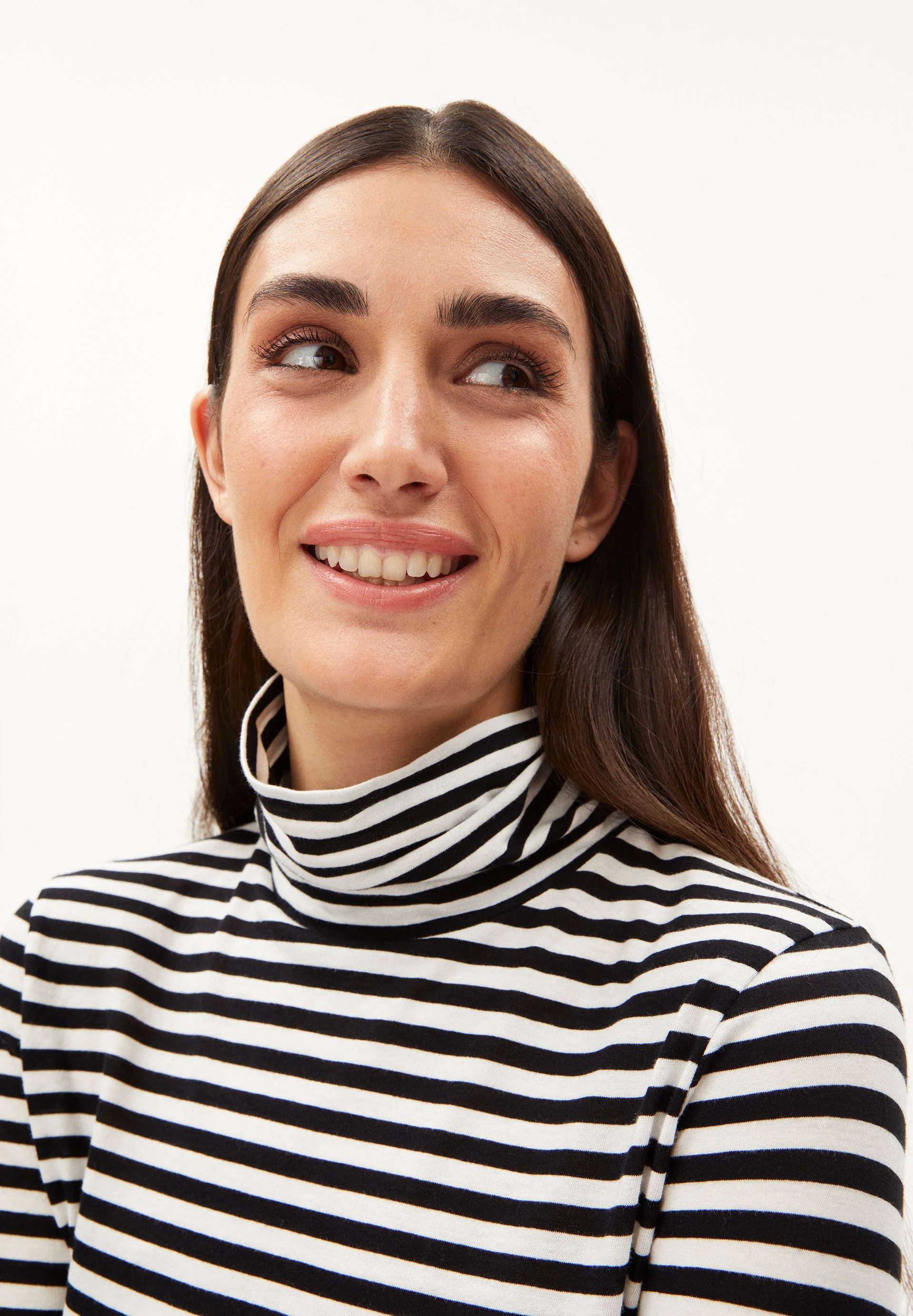 MALENAA STRIPES | black-off white - Image 3