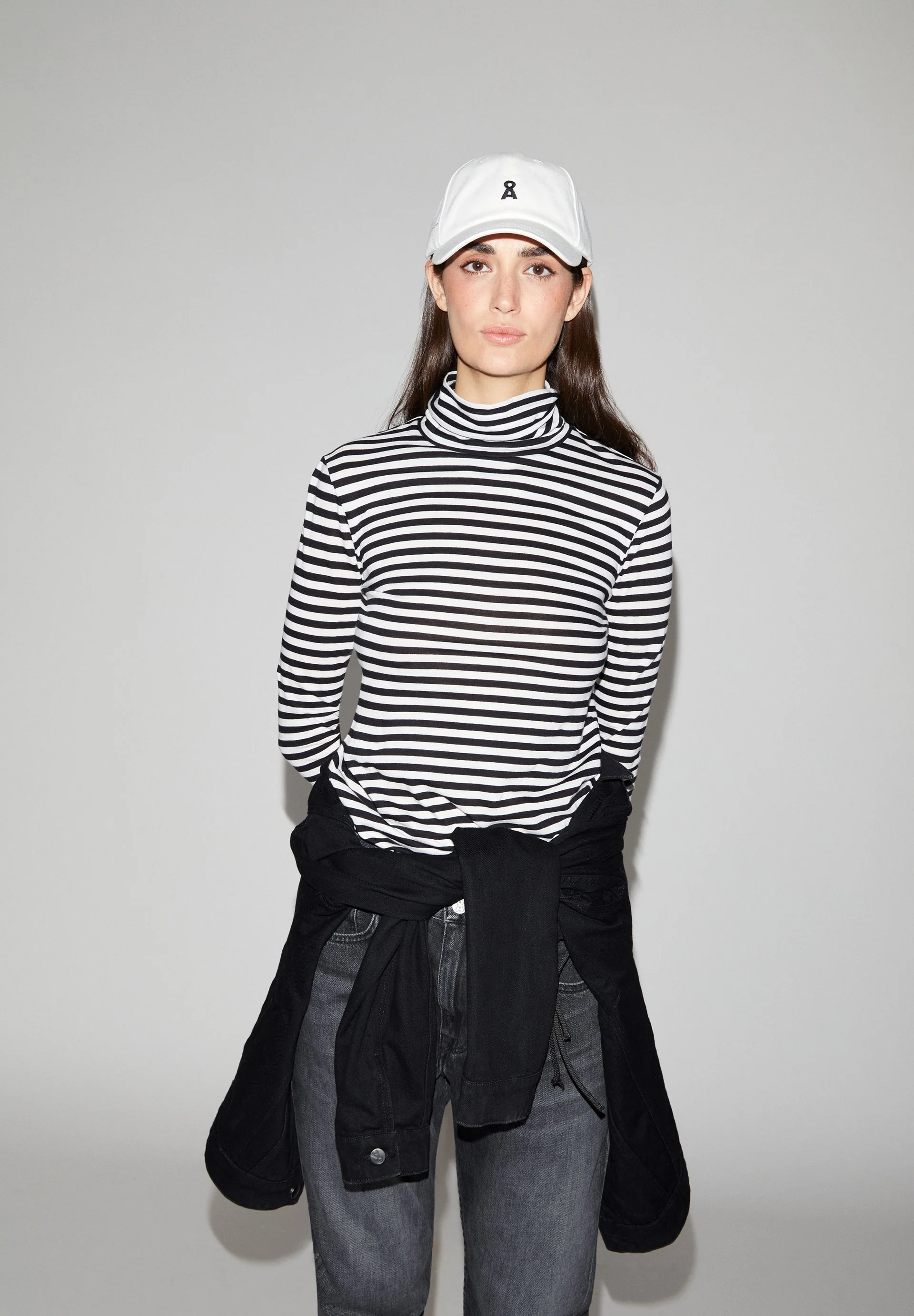 MALENAA STRIPES | black-off white - Image 4
