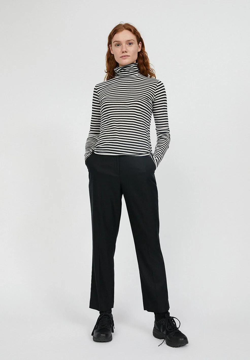 MALENAA STRIPES | black-sandshell - Image 4