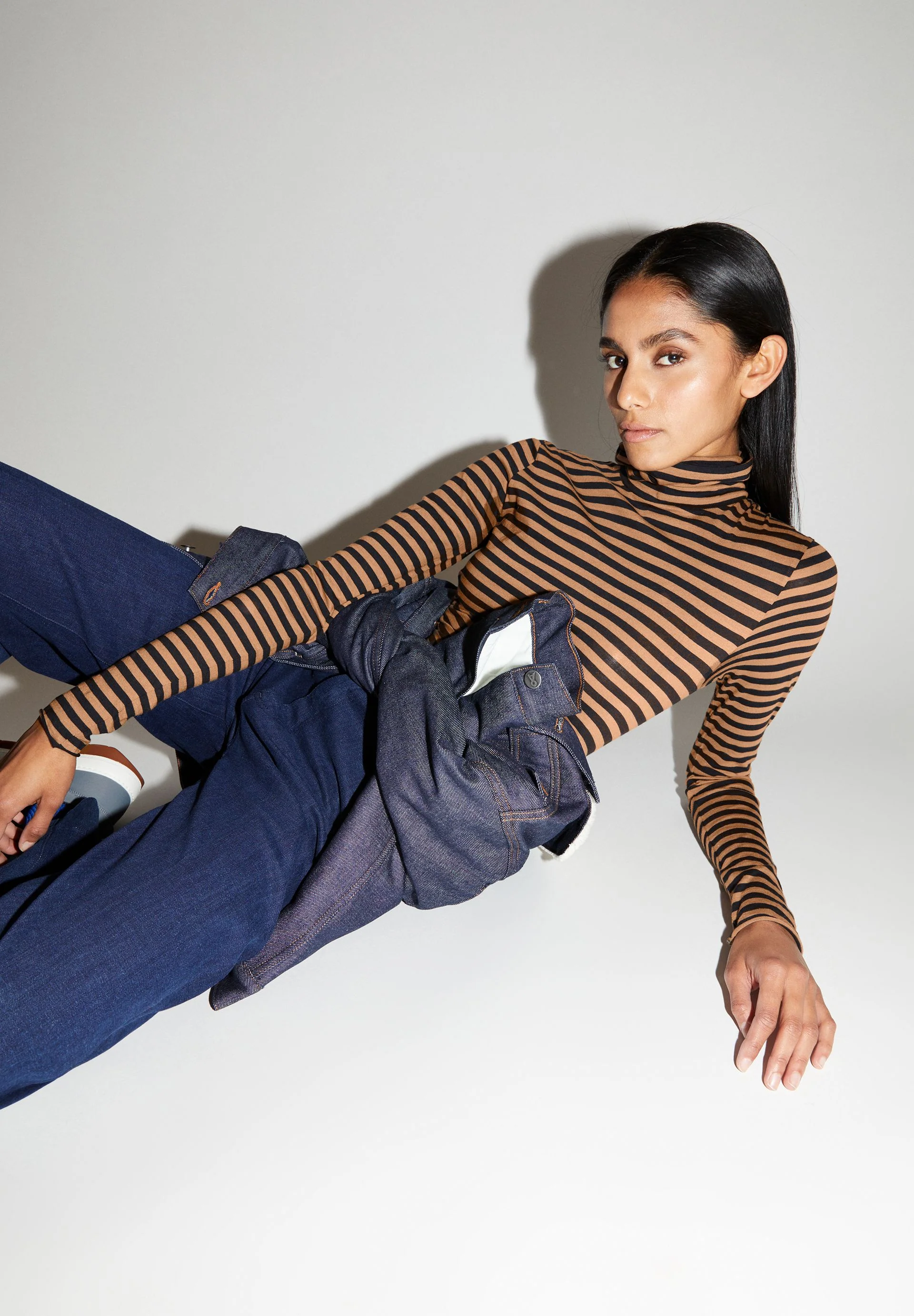 MALENAA STRIPES | cedar wood-black - Image 4