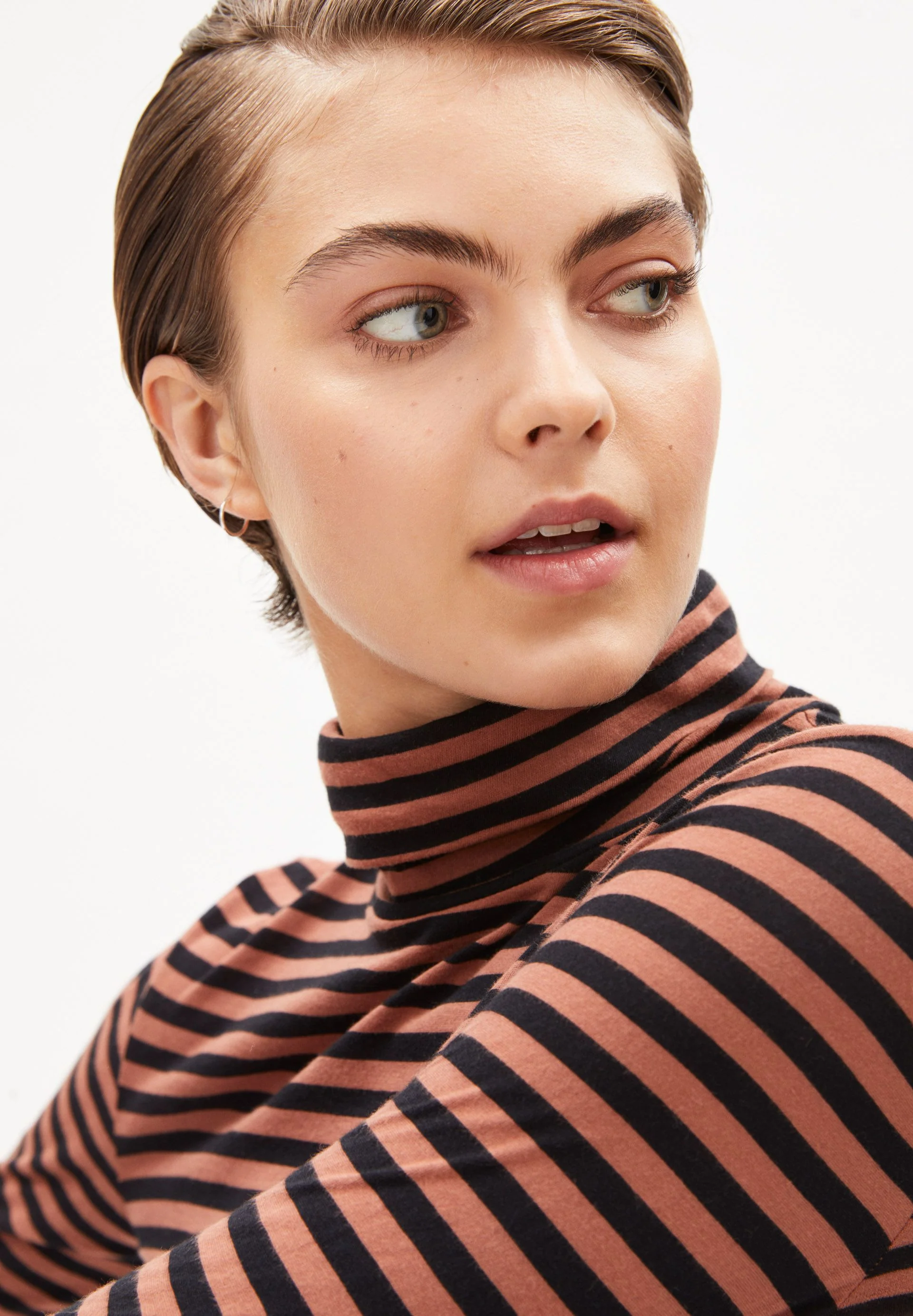 MALENAA STRIPES | copper glow-black - Image 3