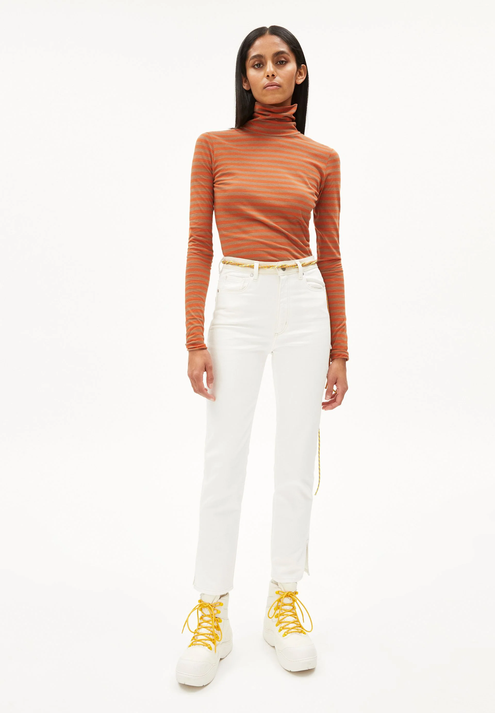 MALENAA STRIPES | dark burnt-cedar wood - Image 5