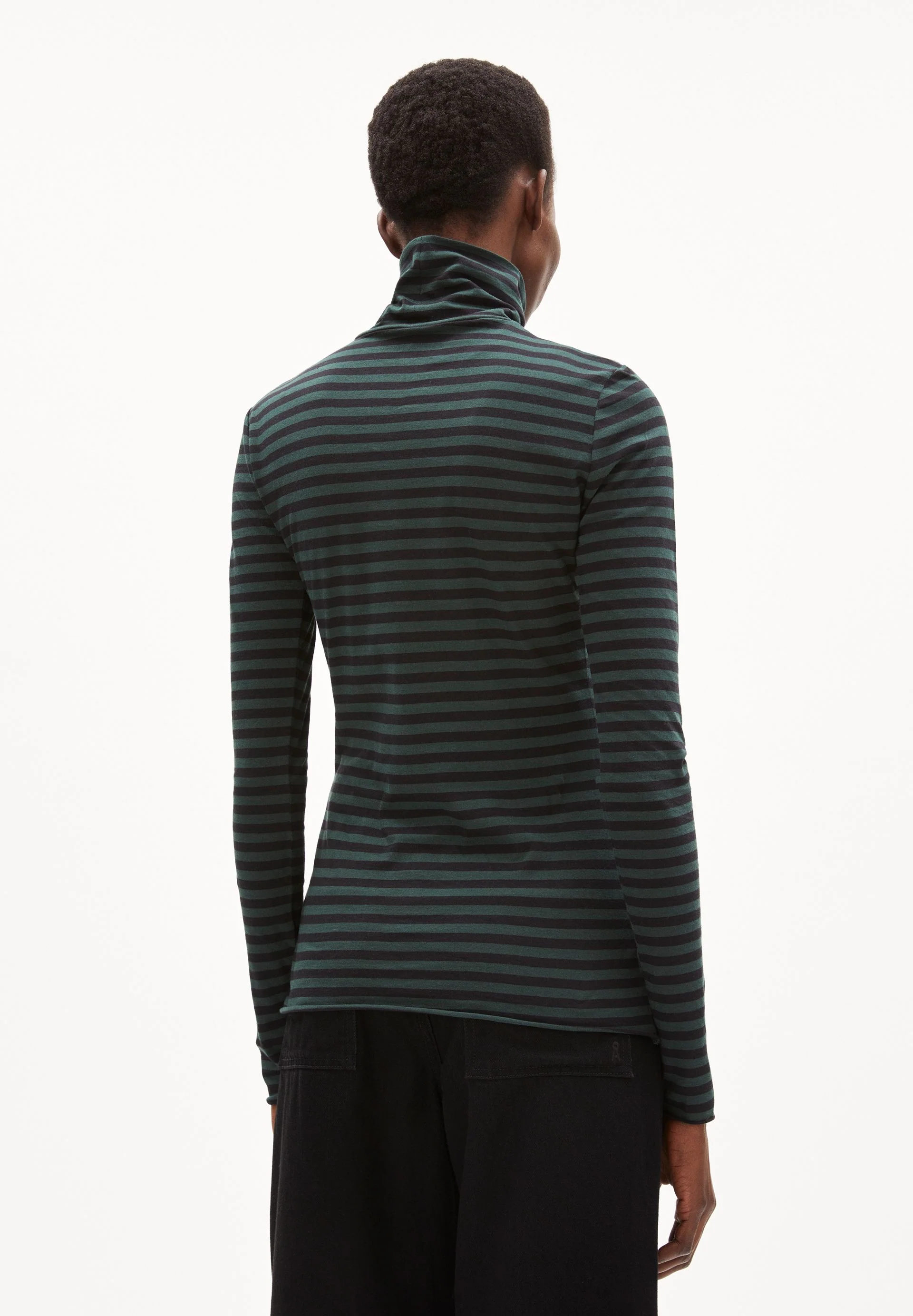 MALENAA STRIPES | dark scarab-black - Image 2