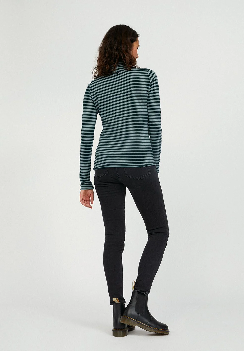 MALENAA STRIPES | deep lake-soft moss - Image 2