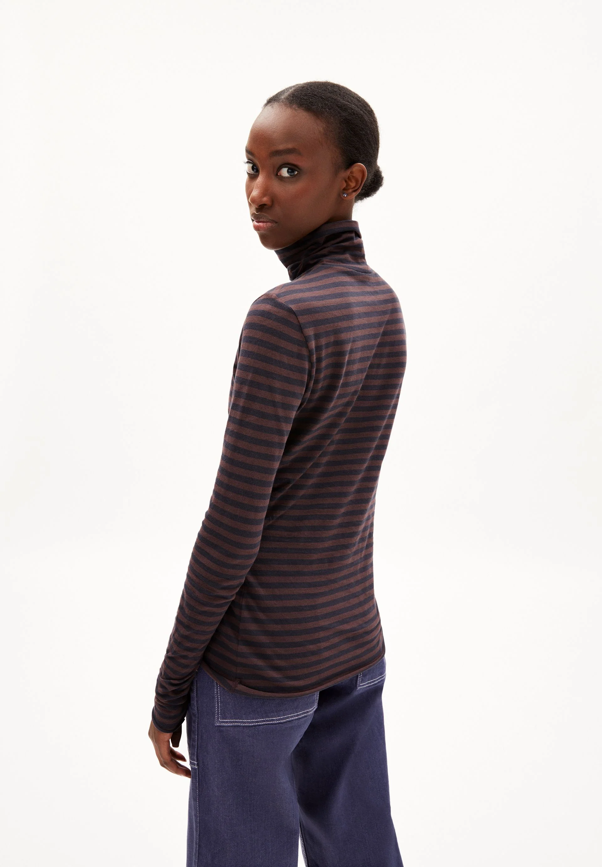 MALENAA STRIPES | fudge-night sky - Image 2