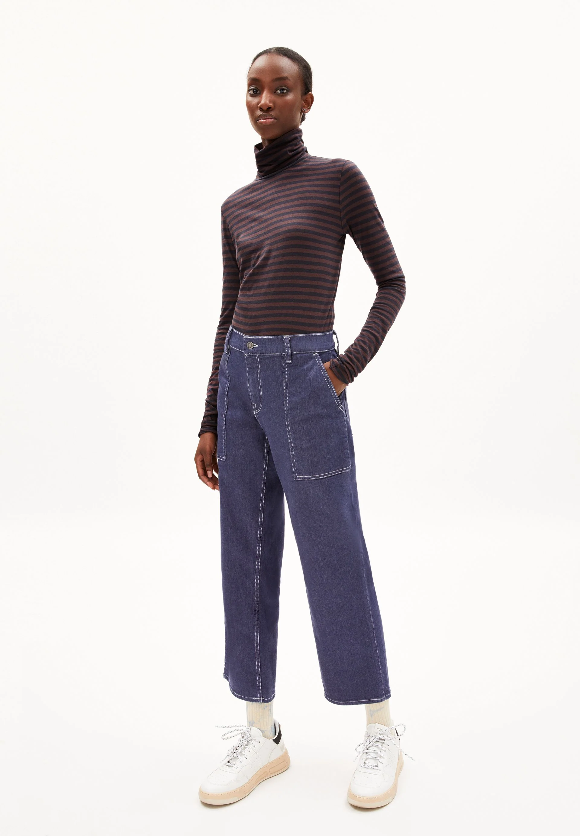 MALENAA STRIPES | fudge-night sky - Image 5