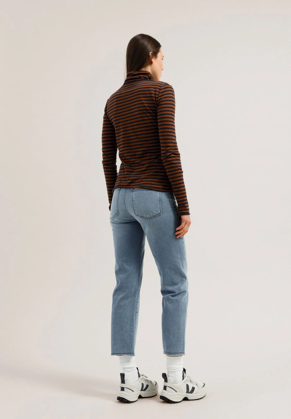 MALENAA STRIPES | ginger-night sky - Image 2