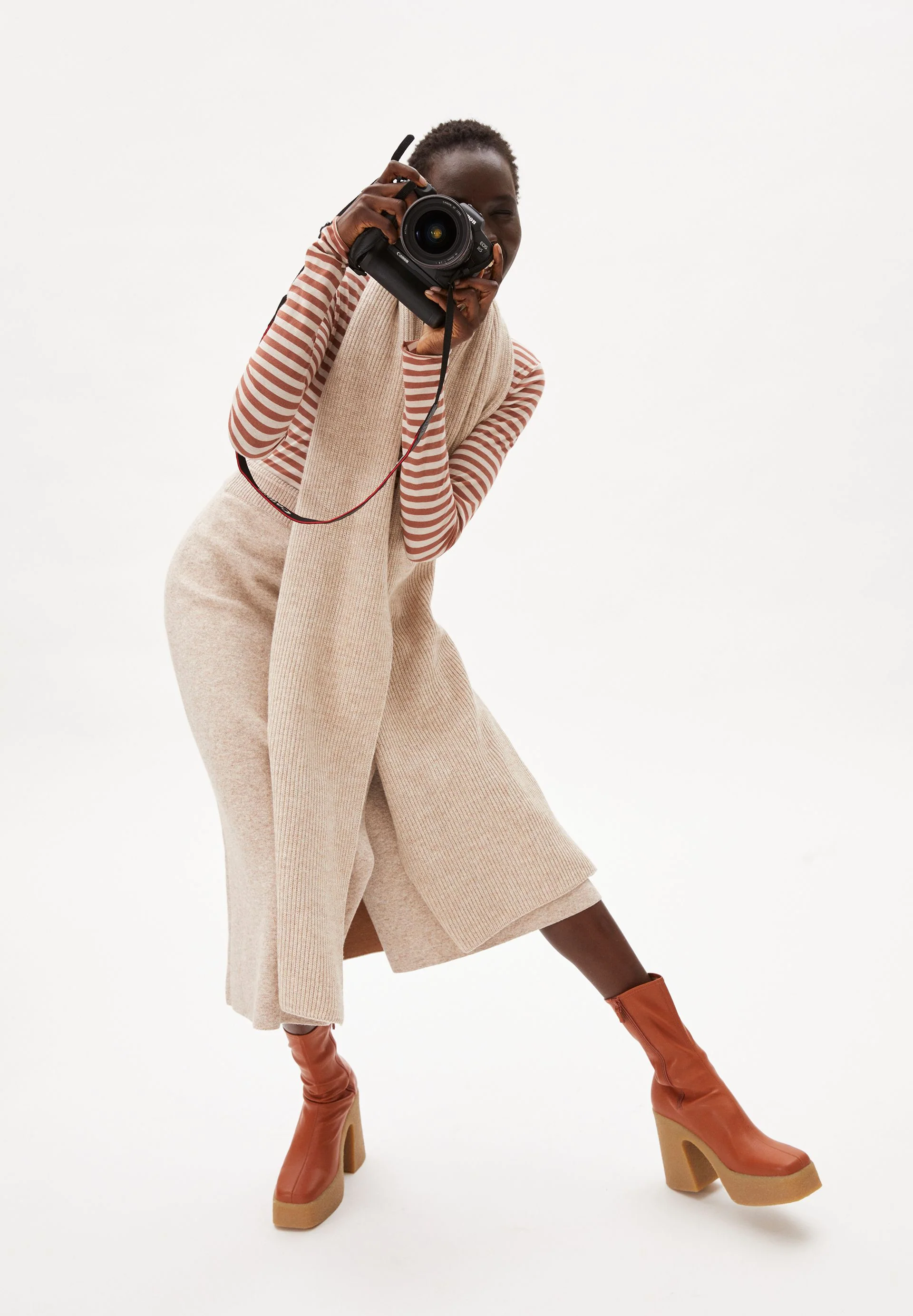 MALENAA STRIPES | light desert-copper glow - Image 4