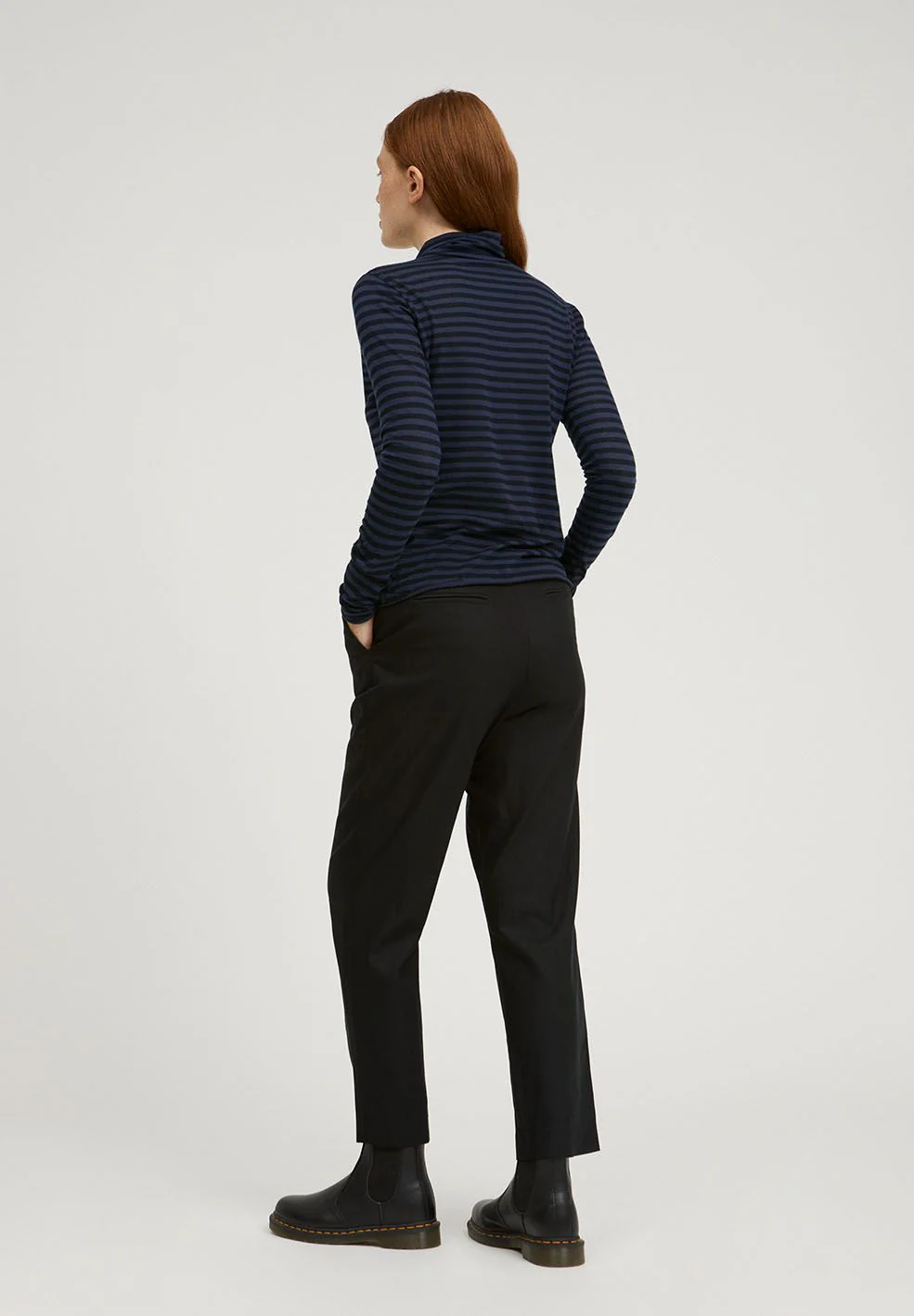 MALENAA STRIPES | night sky-black - Image 2