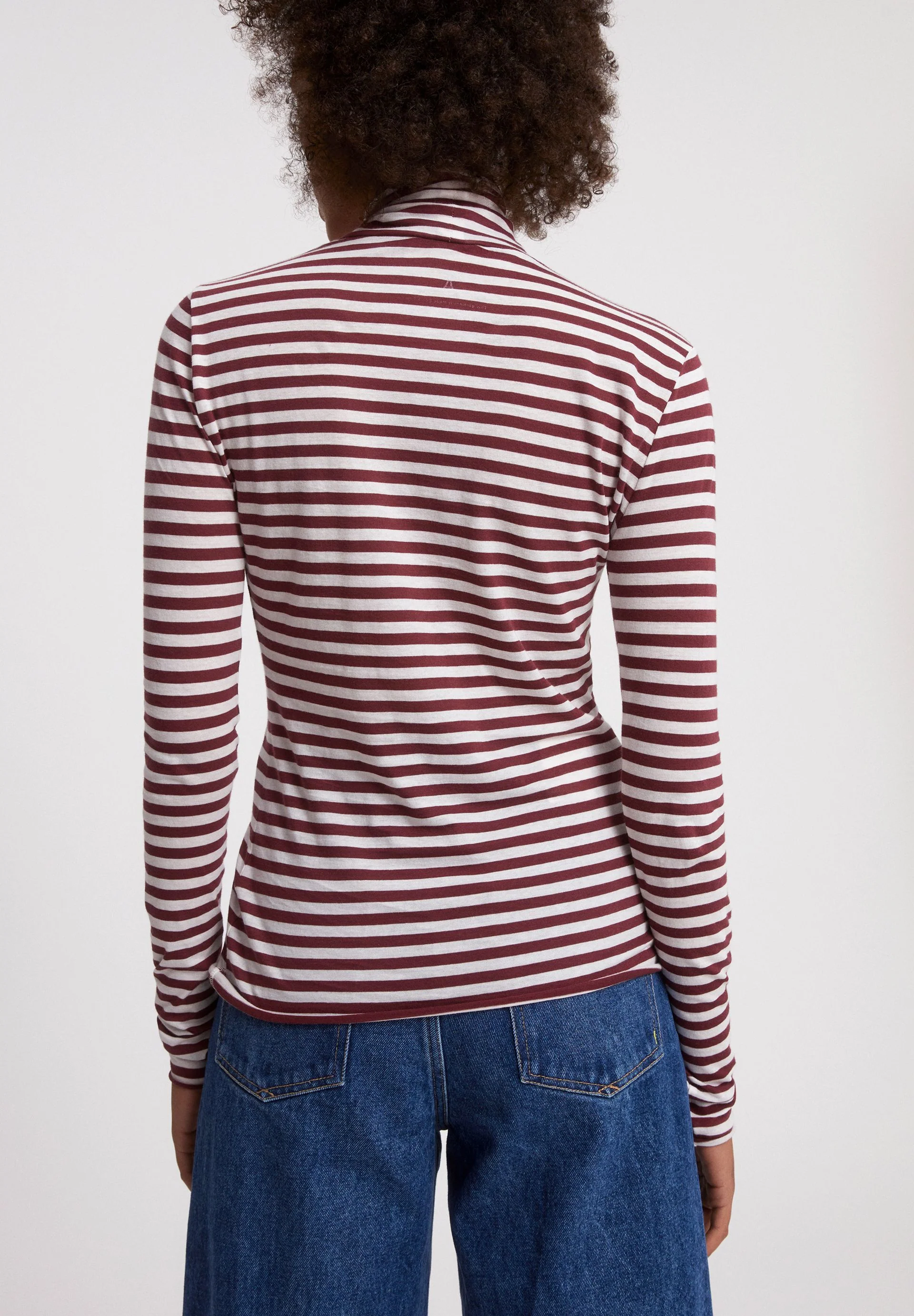 MALENAA STRIPES | ruby red-oatmilk - Image 2