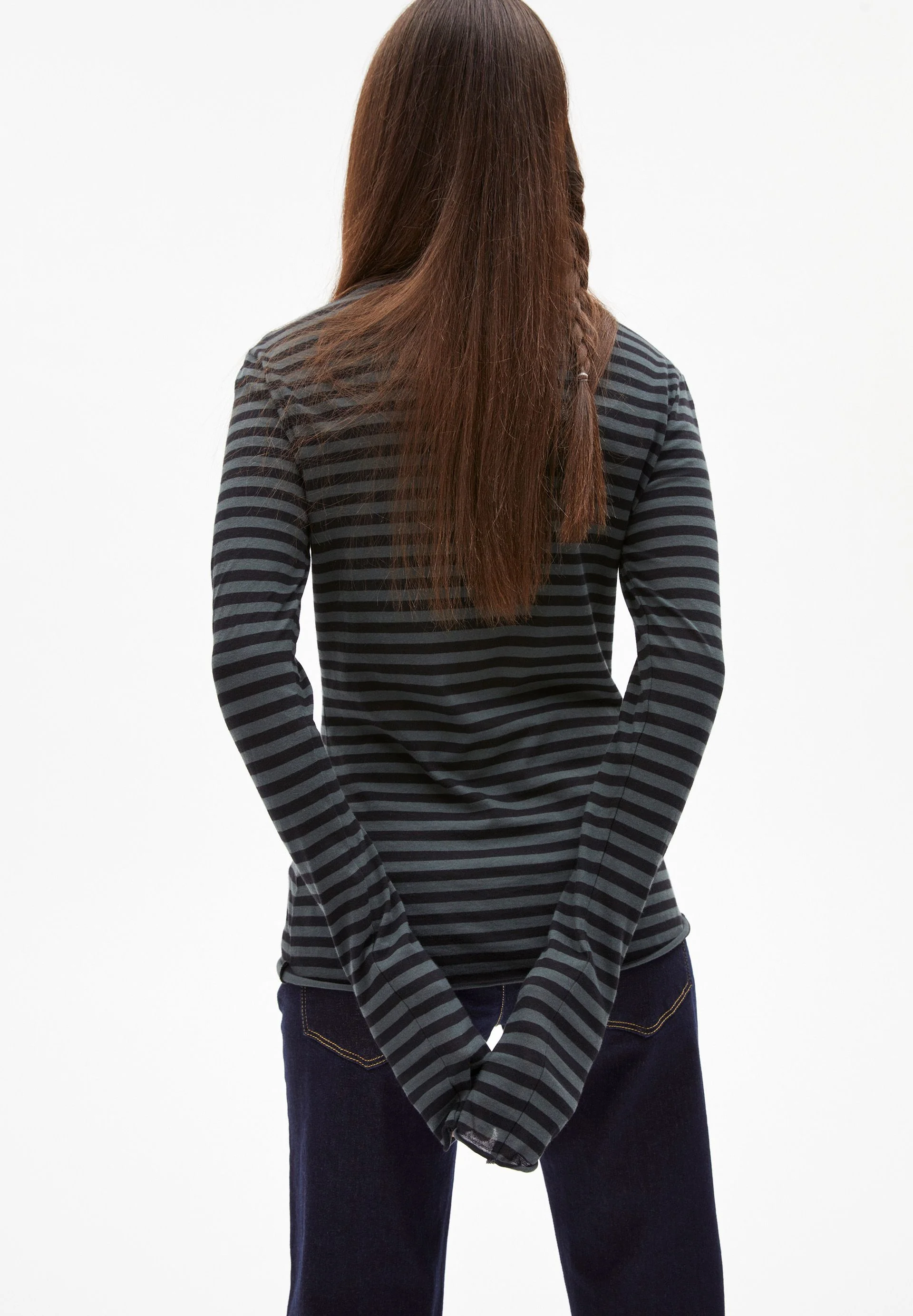 MALENAA STRIPES | vintage green-black - Image 2