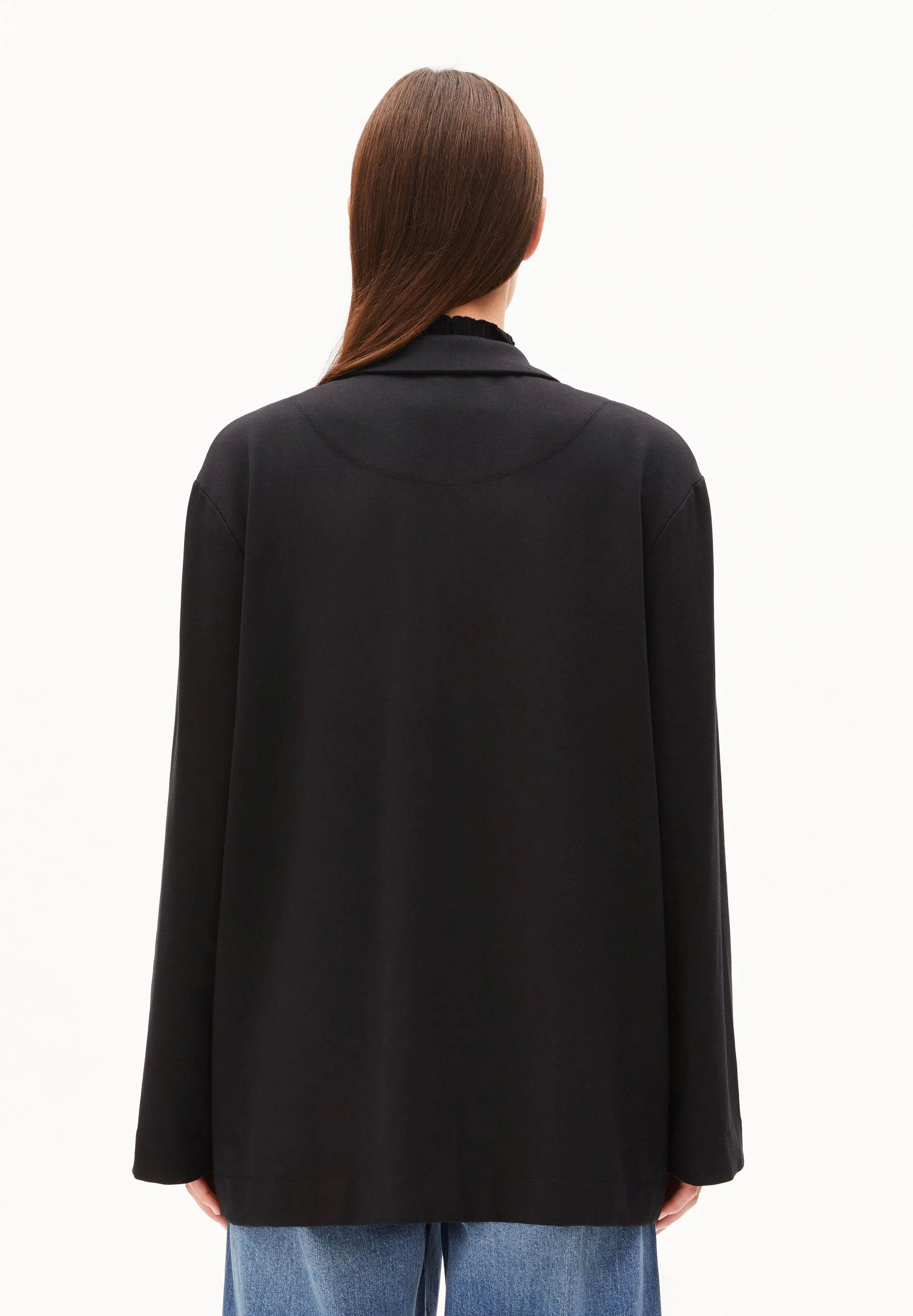 MARIAA FERNANDAA JERSEY BLAZER | black - Image 2