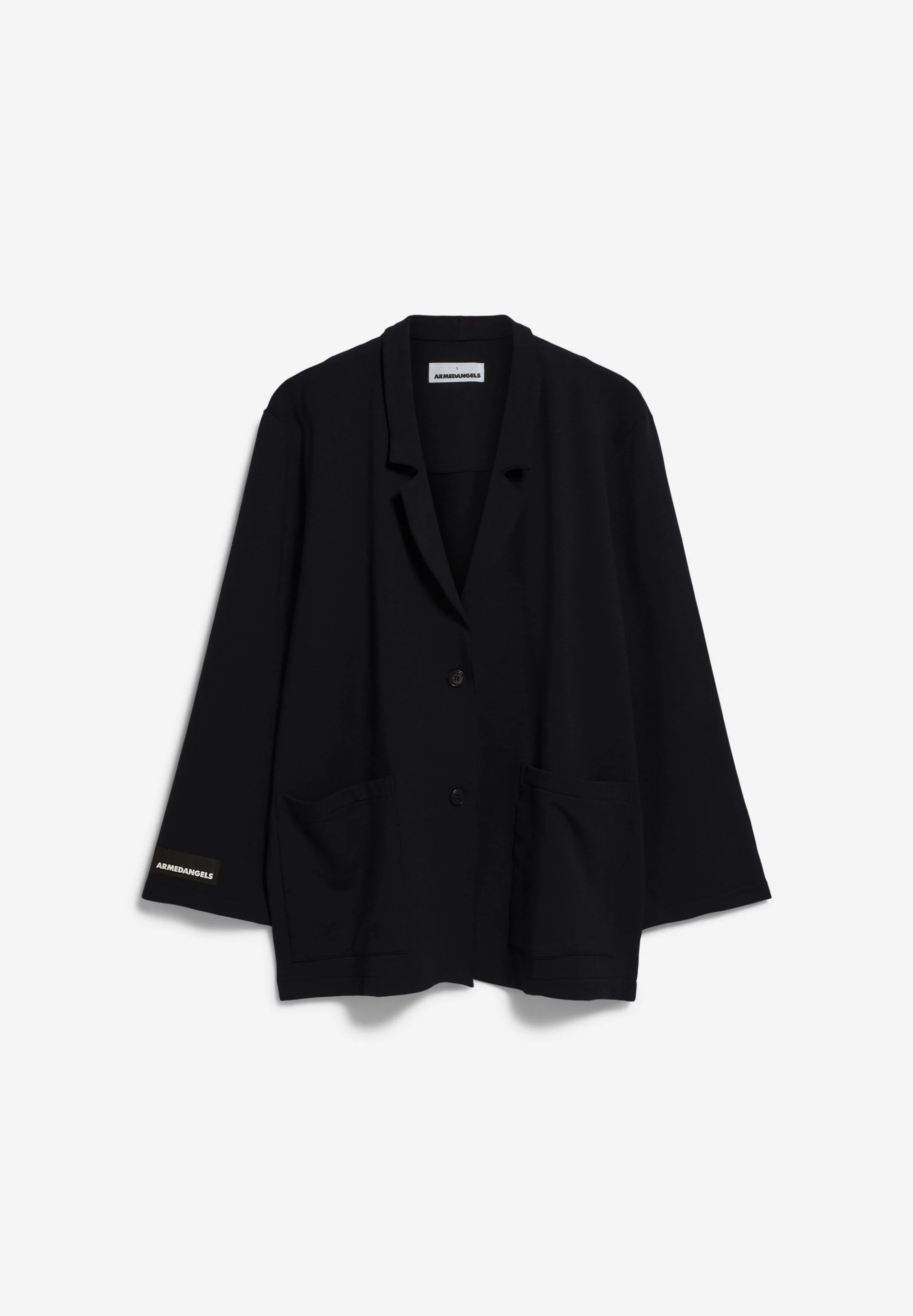MARIAA FERNANDAA JERSEY BLAZER | black - Image 6