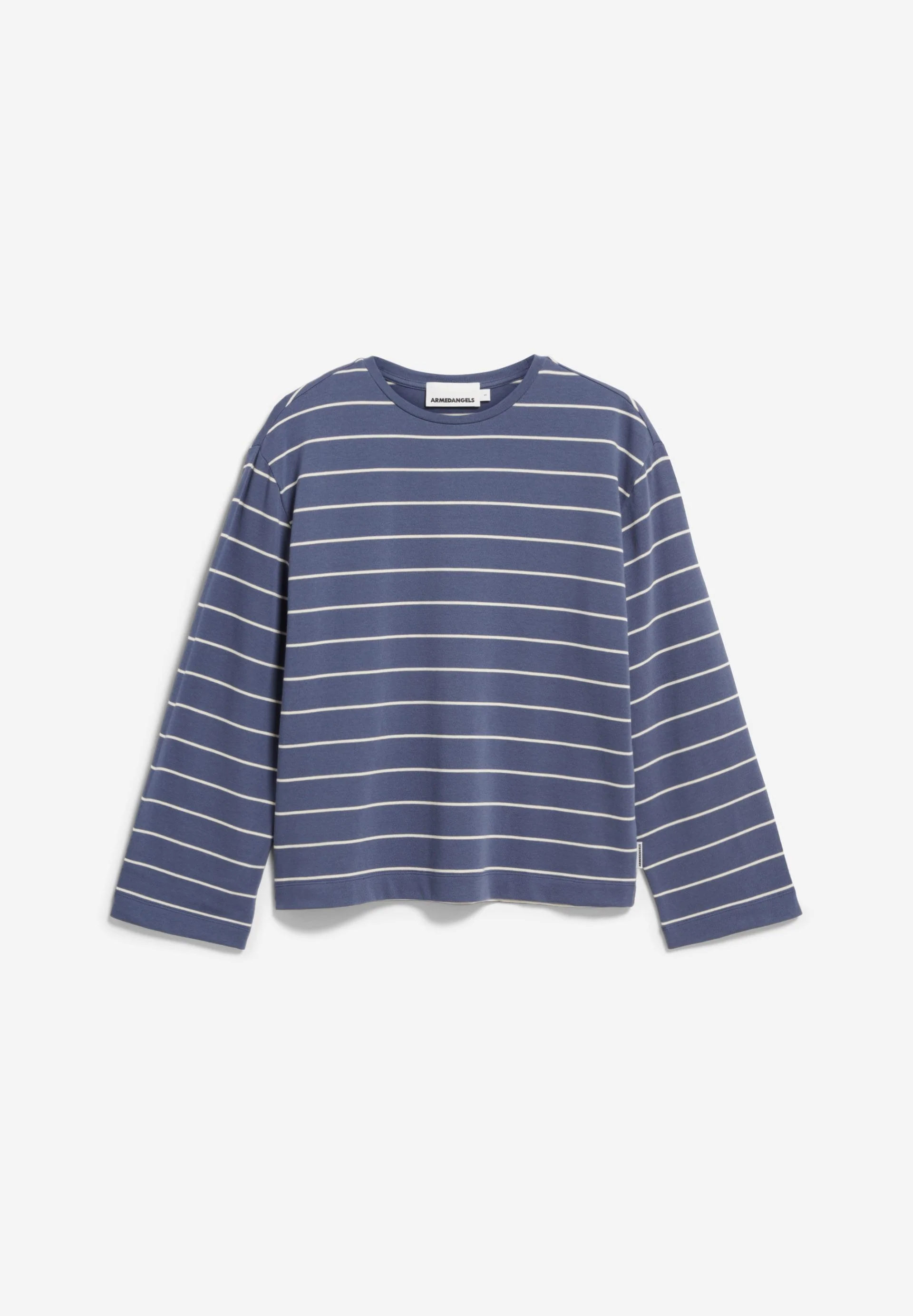 MARYNAA GESTREIFTES LANGARMSHIRT | nightshadow-oatmilk - Image 6