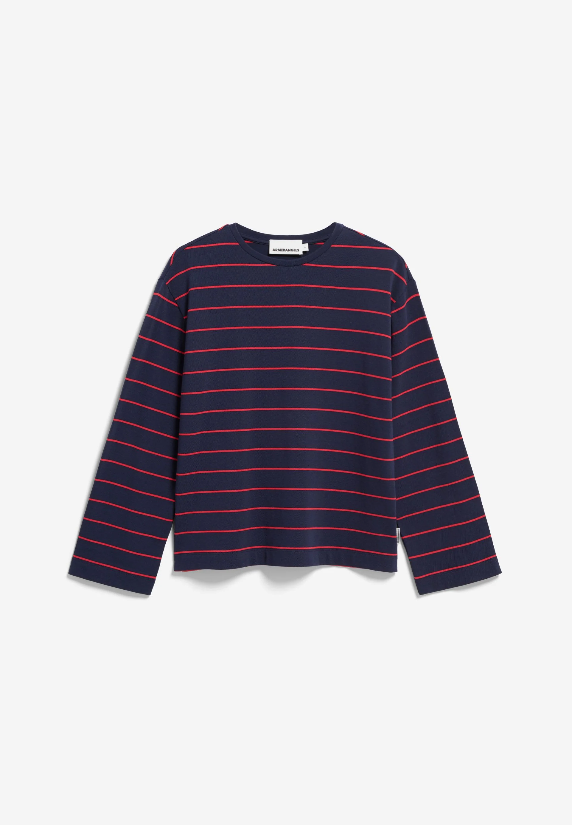 MARYNAA GESTREIFTES LANGARMSHIRT | tinted navy-candy apple - Image 7