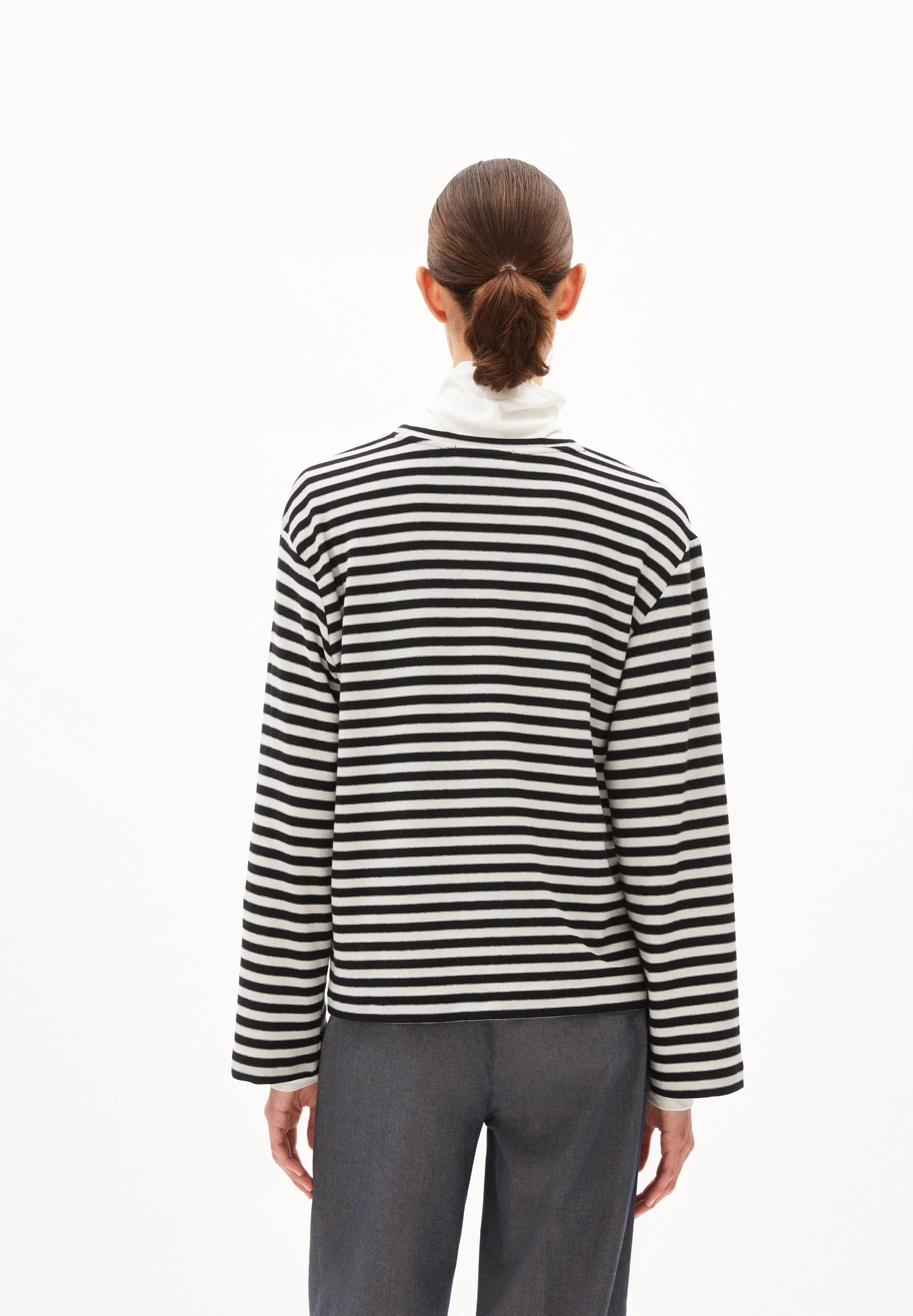 MARYNAA KNITTED STRIPE | kitt-black - Image 2