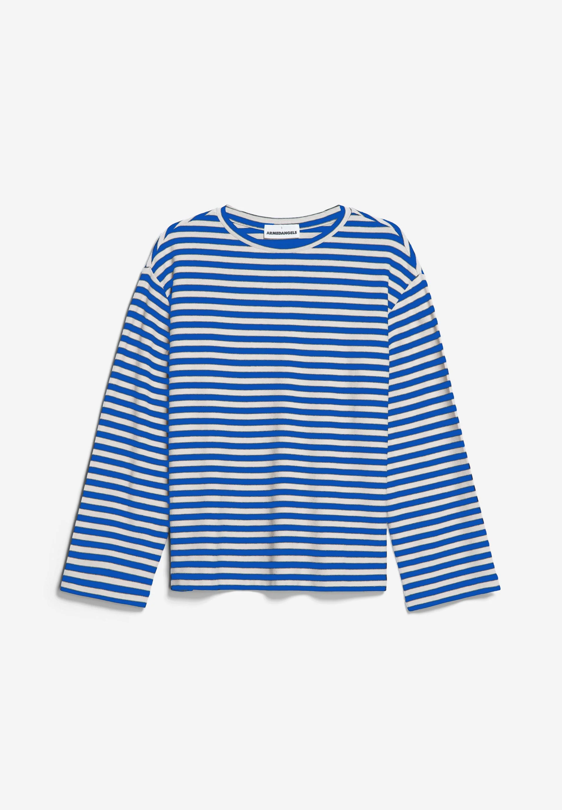MARYNAA KNITTED STRIPE | warm blue-kitt - Image 6