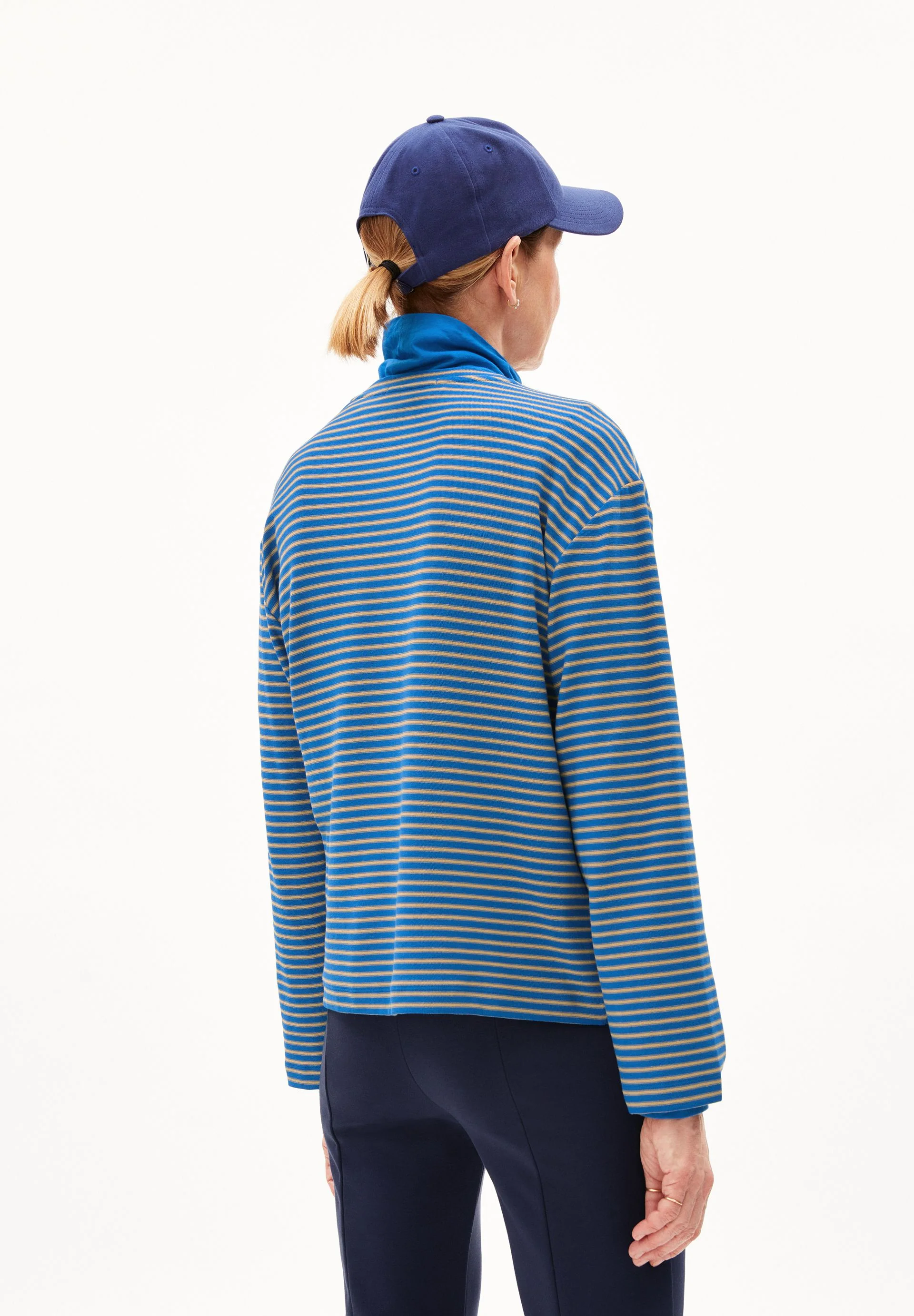 MARYNAA MINI STRIPE | warm blue-light cloudberry - Image 2
