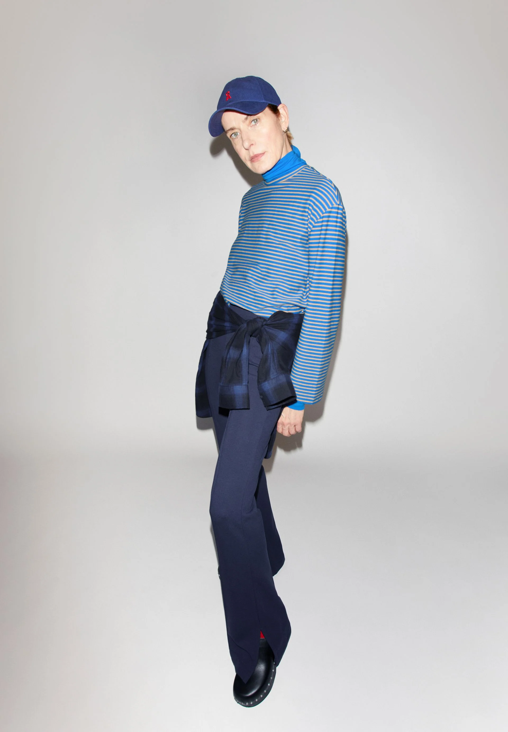 MARYNAA MINI STRIPE | warm blue-light cloudberry - Image 4