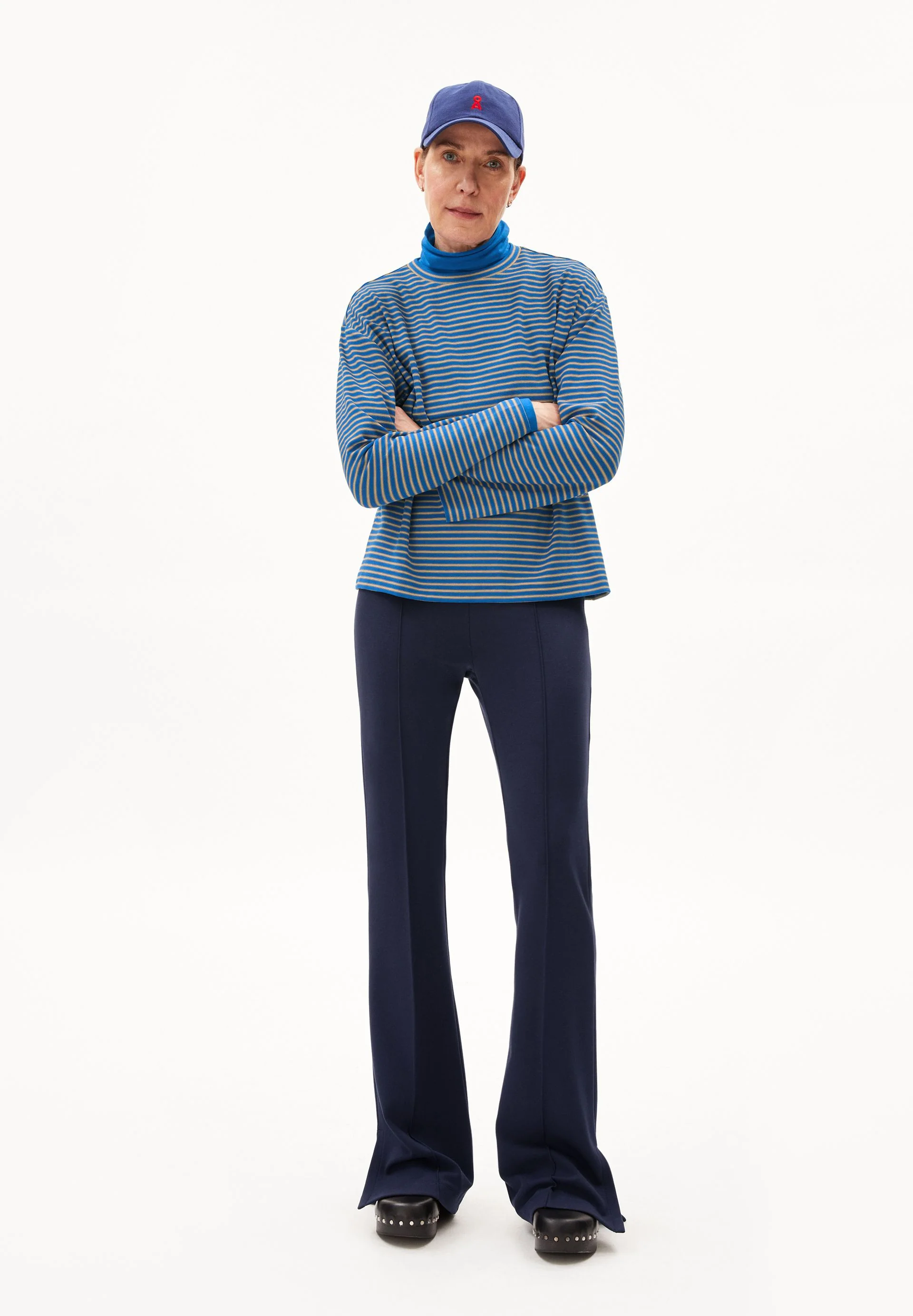 MARYNAA MINI STRIPE | warm blue-light cloudberry - Image 5
