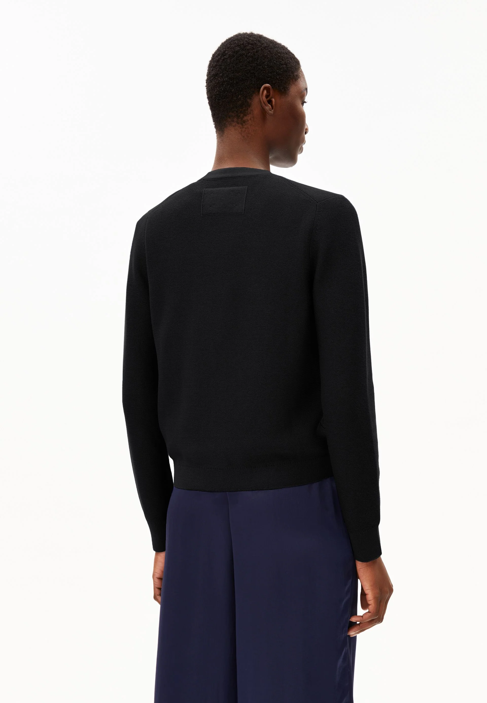 MENAAL LINKS LINKS STRICKJACKE | black - Image 2