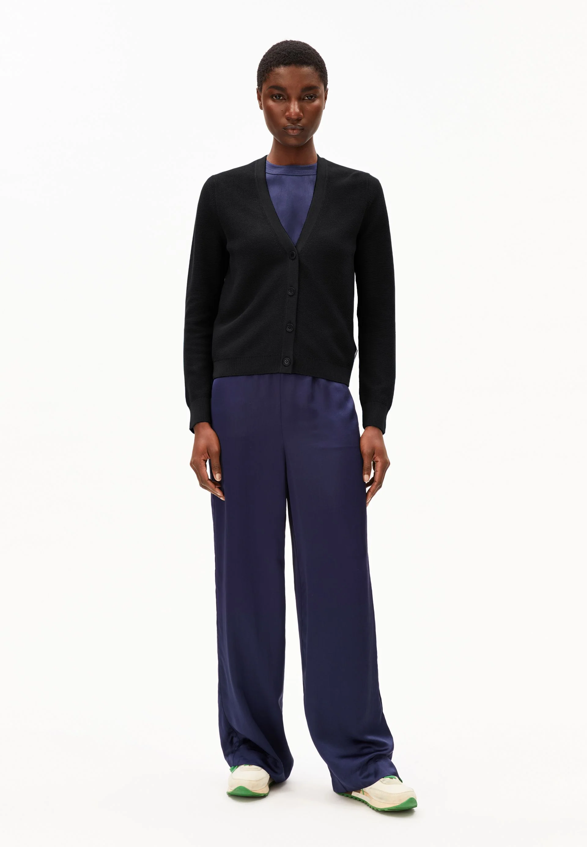 MENAAL LINKS LINKS STRICKJACKE | black - Image 5