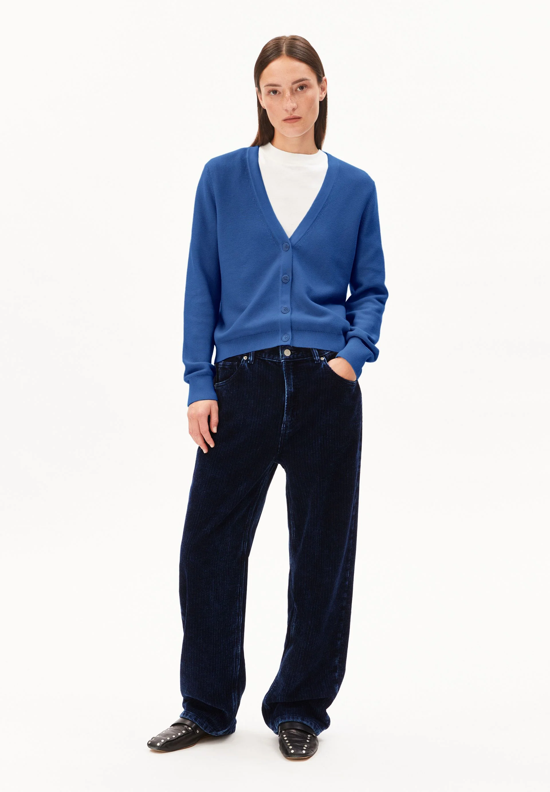 MENAAL LINKS LINKS STRICKJACKE | dark morning - Image 5