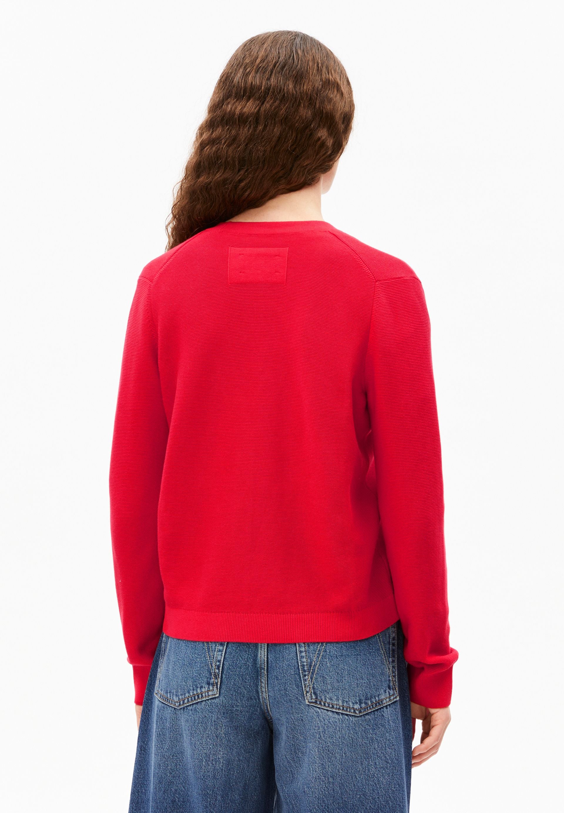 MENAAL LINKS LINKS STRICKJACKE | mars red - Image 2