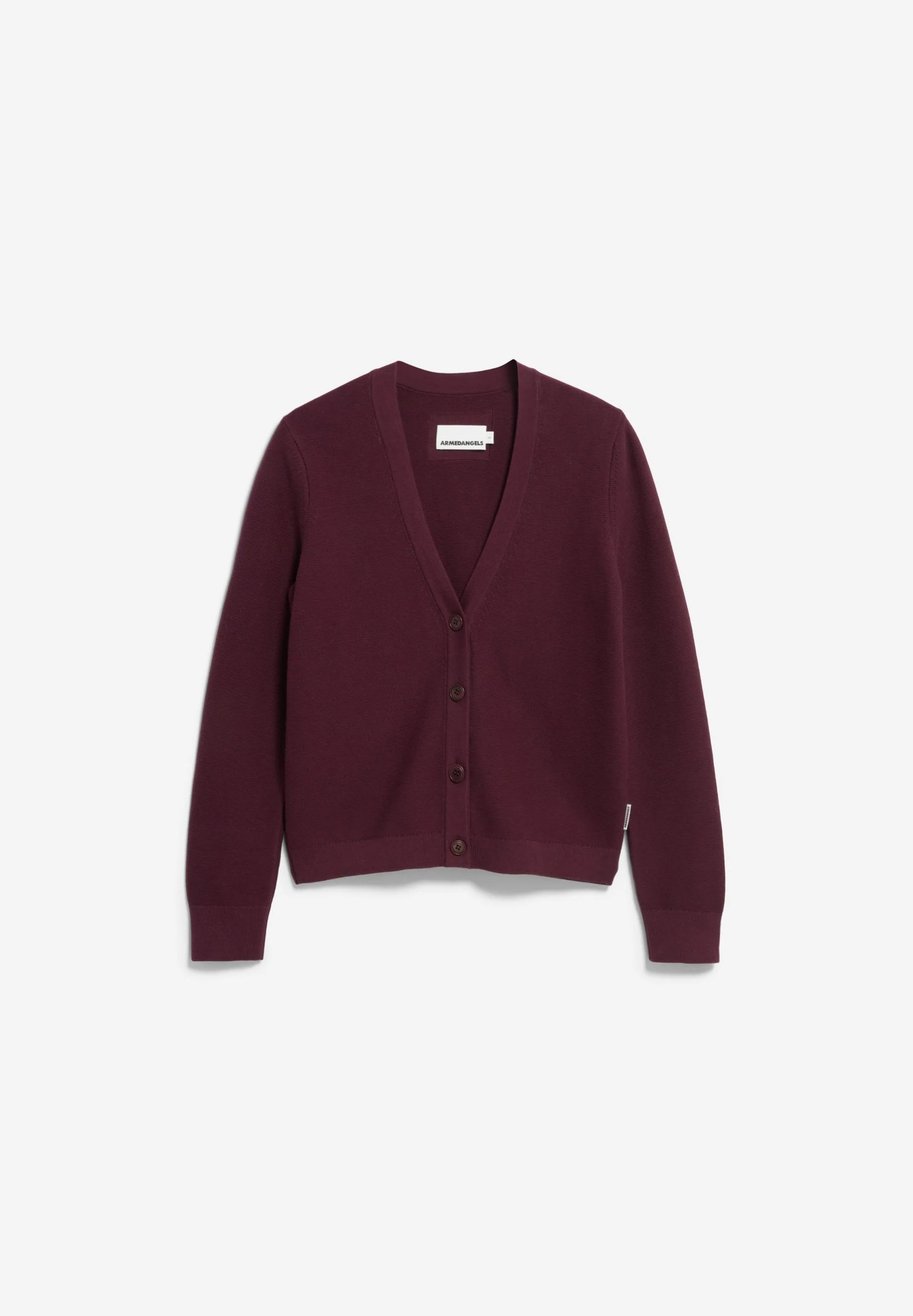 MENAAL LINKS LINKS STRICKJACKE | dark cranberry - Image 6