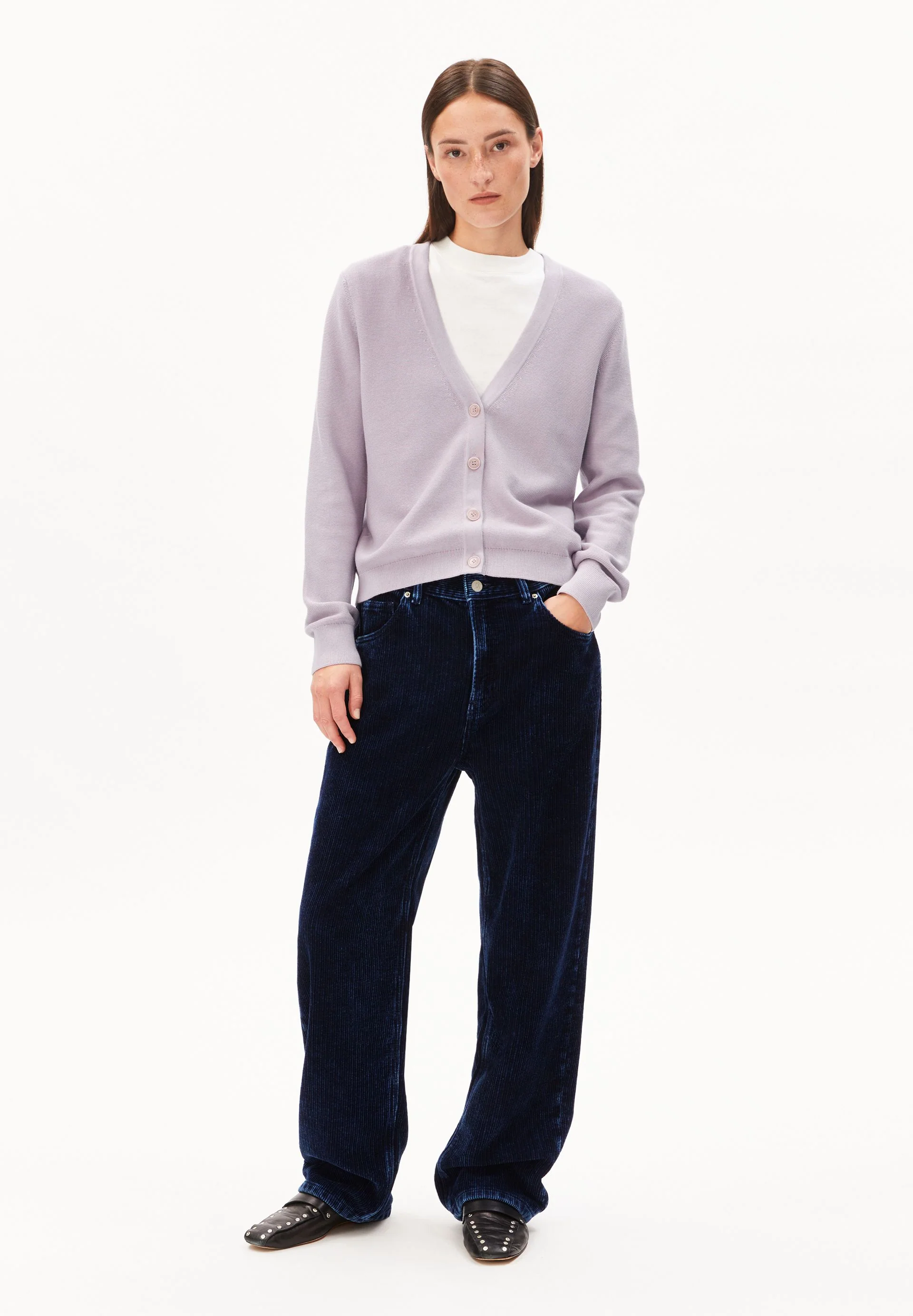 MENAAL LINKS LINKS STRICKJACKE | ice grape - Image 5