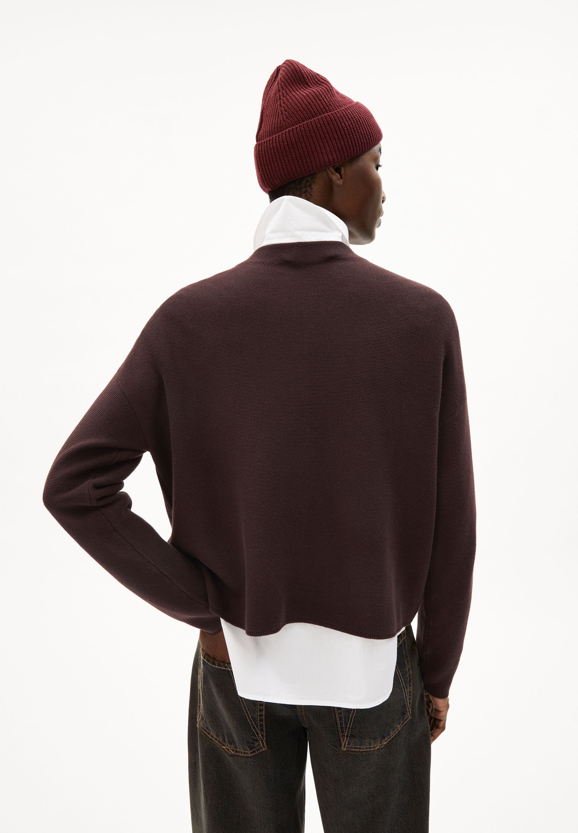 MERINAA STRICKPULLOVER | coffee - Image 2