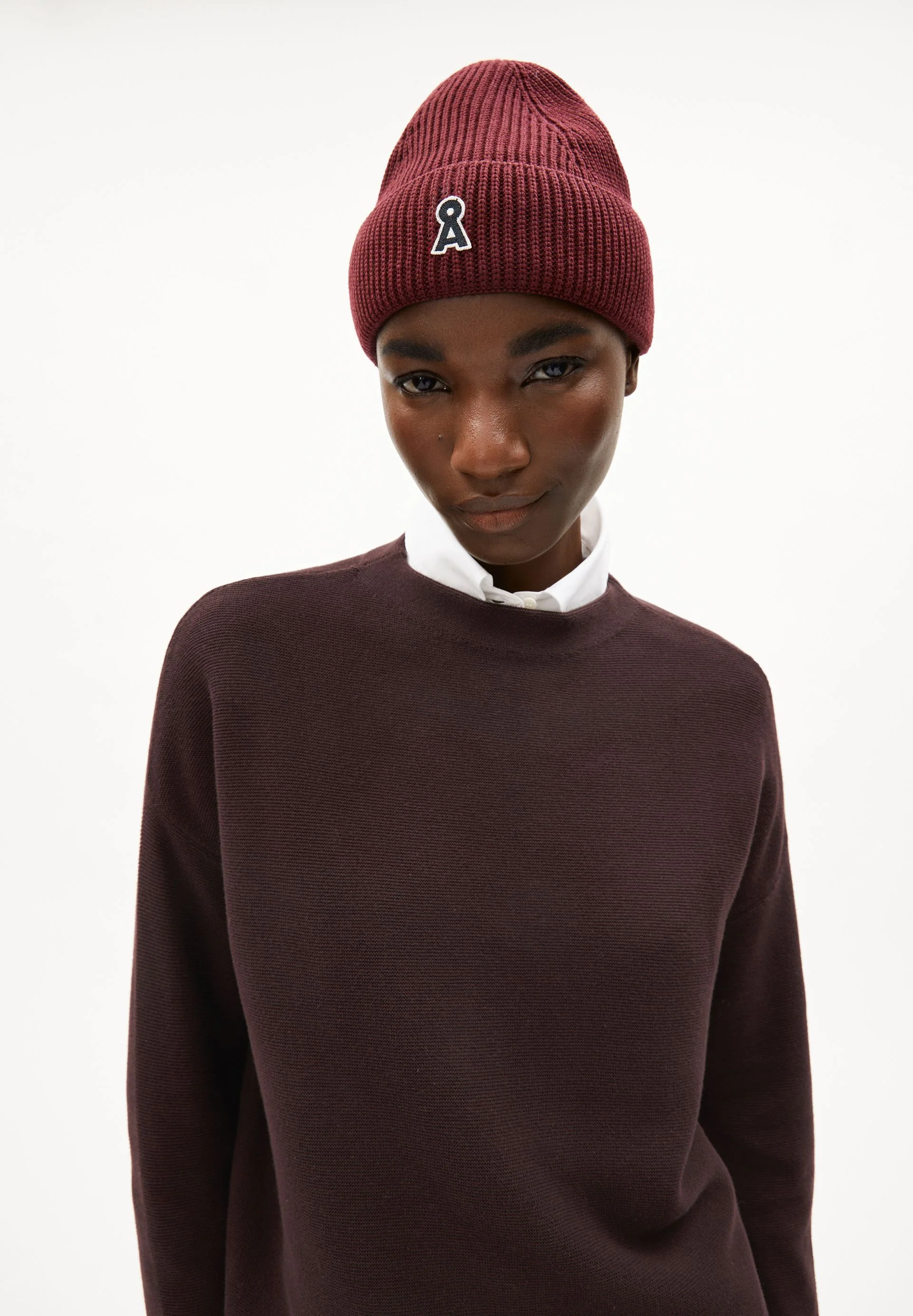 MERINAA STRICKPULLOVER | coffee - Image 3
