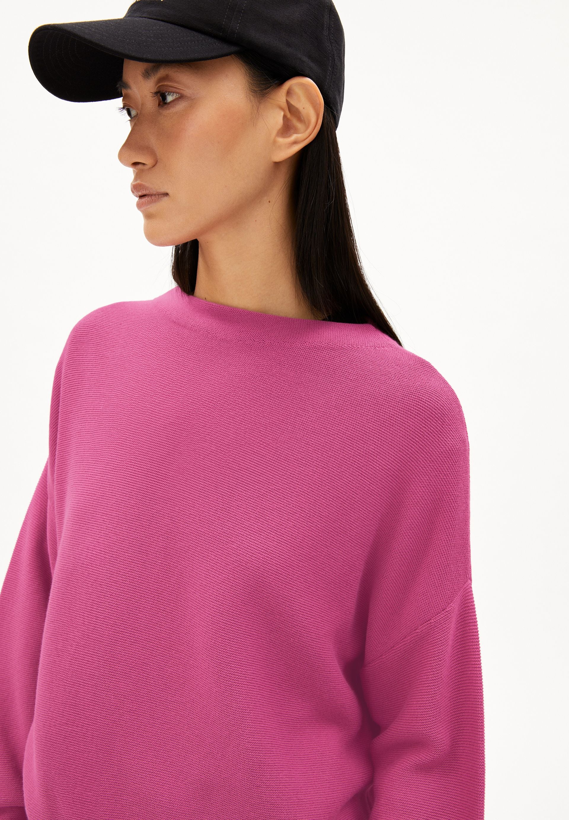 MERINAA STRICKPULLOVER | crushed berry - Image 3