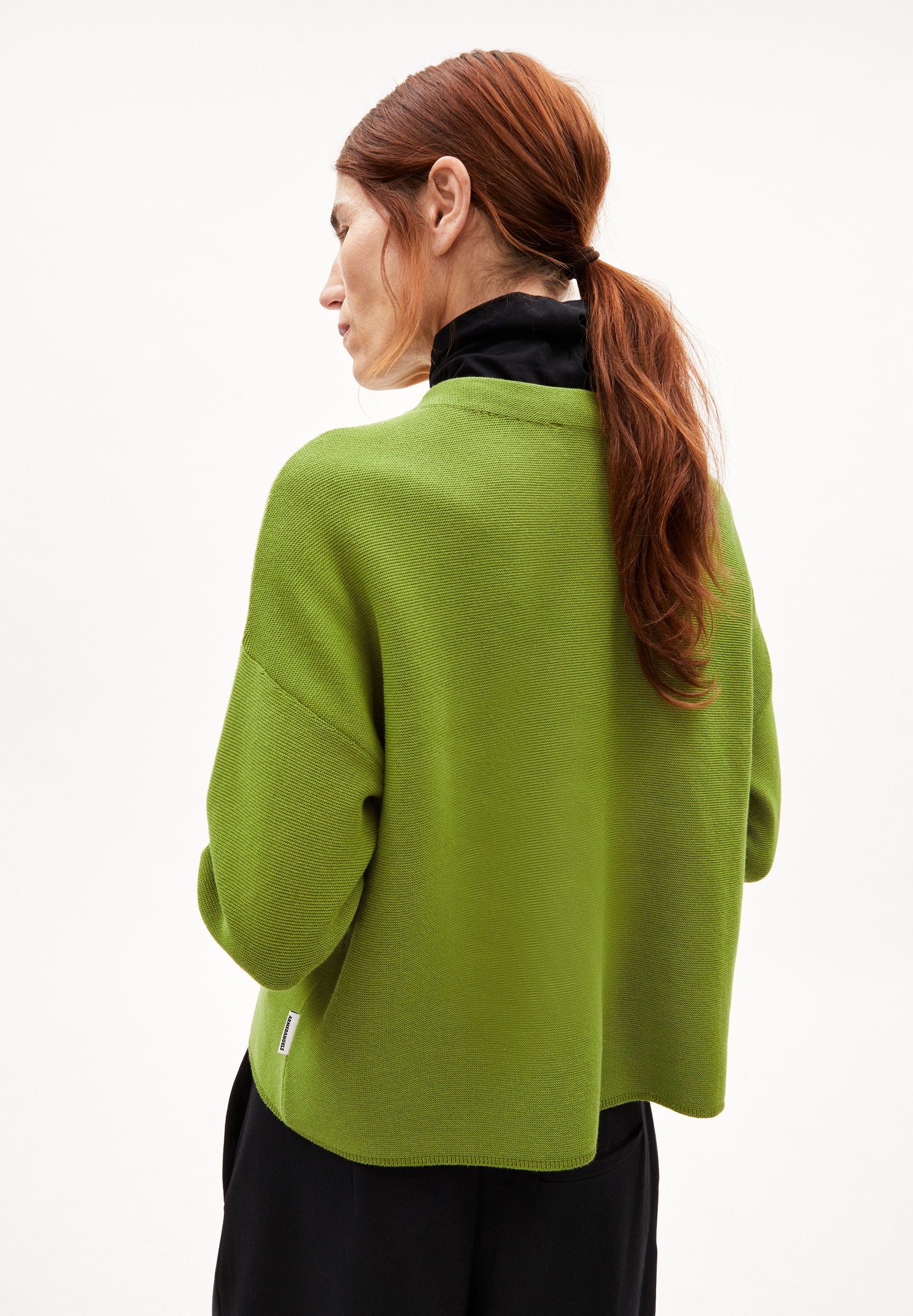 MERINAA STRICKPULLOVER | dark moss - Image 2