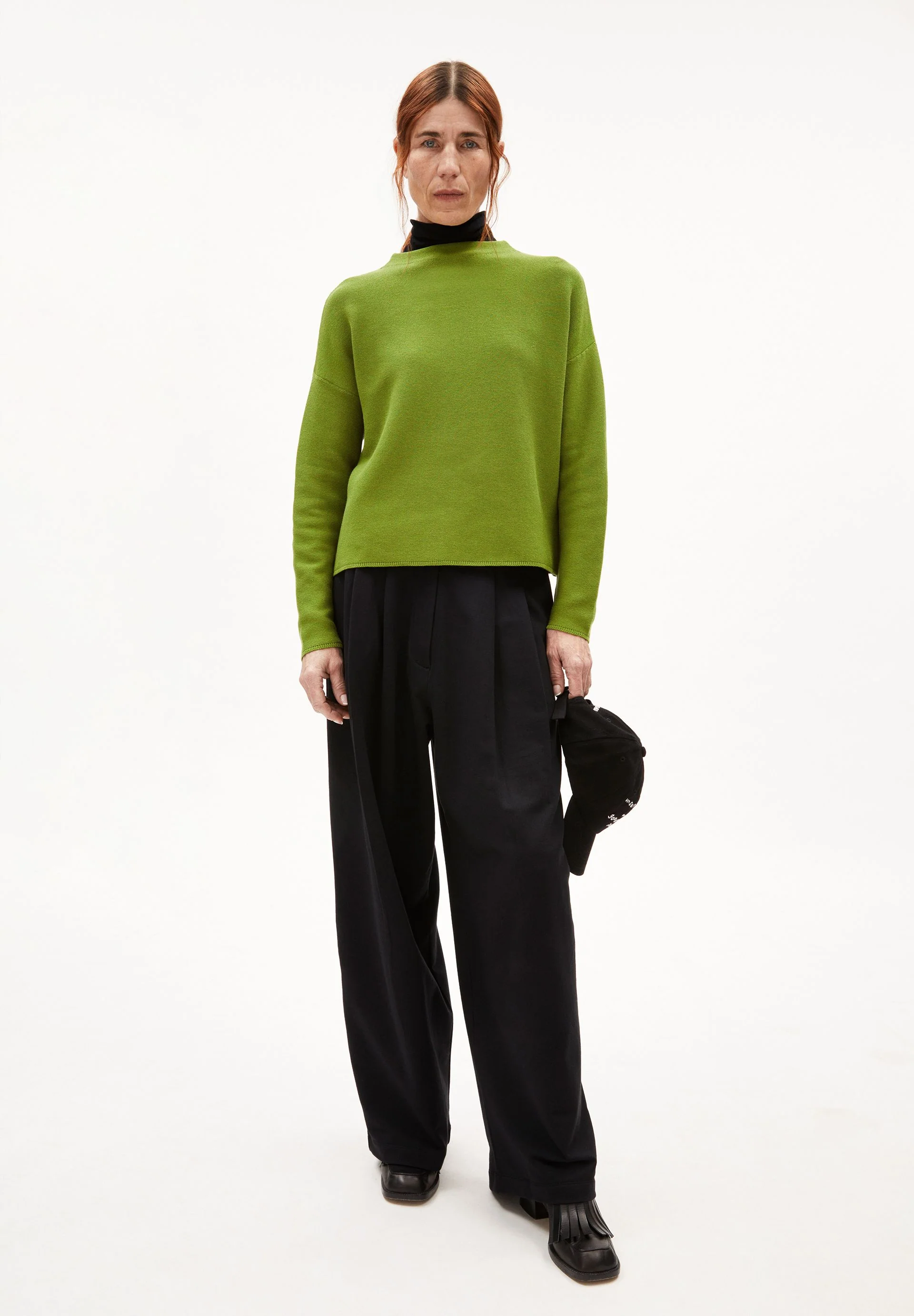MERINAA STRICKPULLOVER | dark moss - Image 5