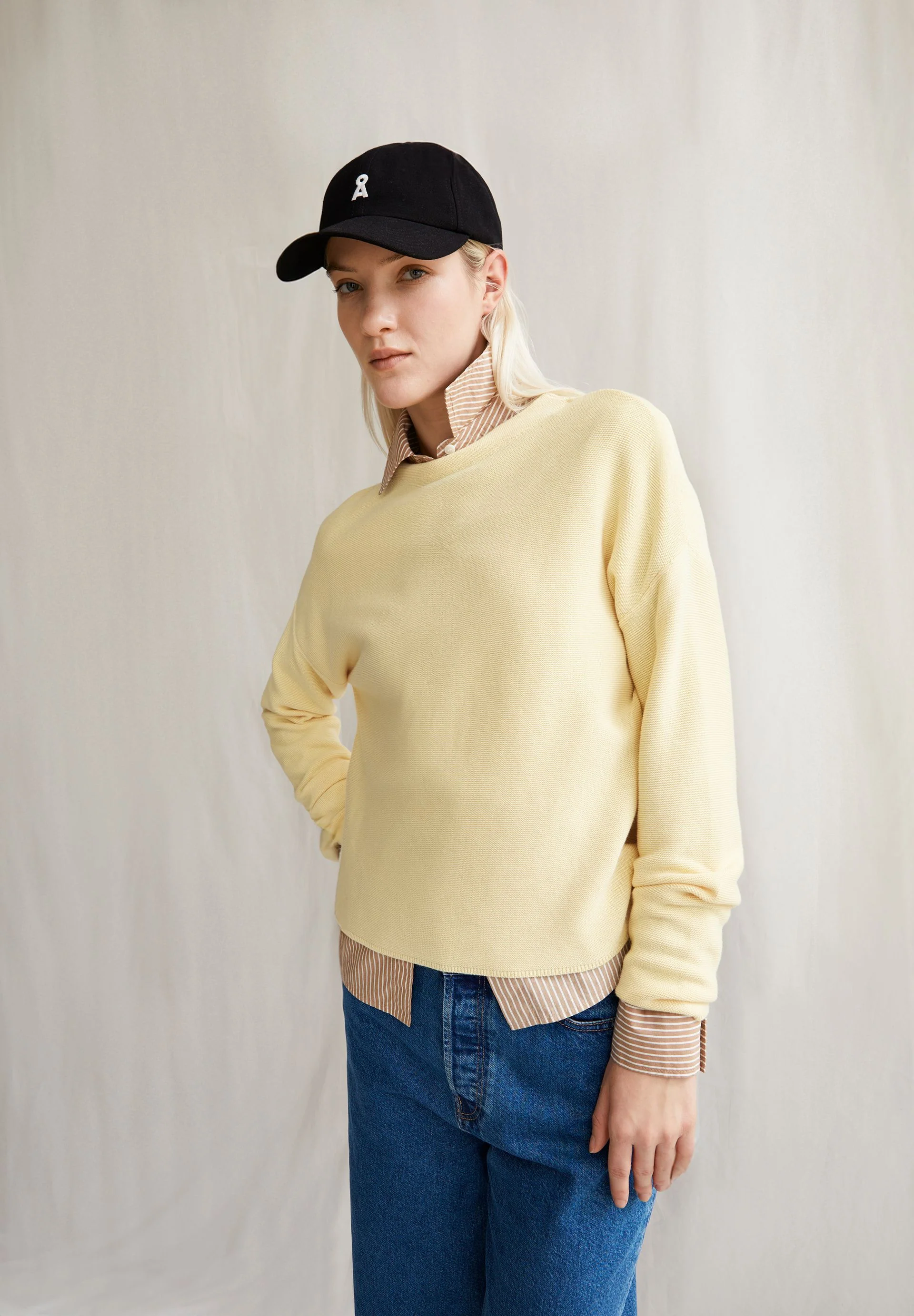 MERINAA STRICKPULLOVER | early yellow - Image 4