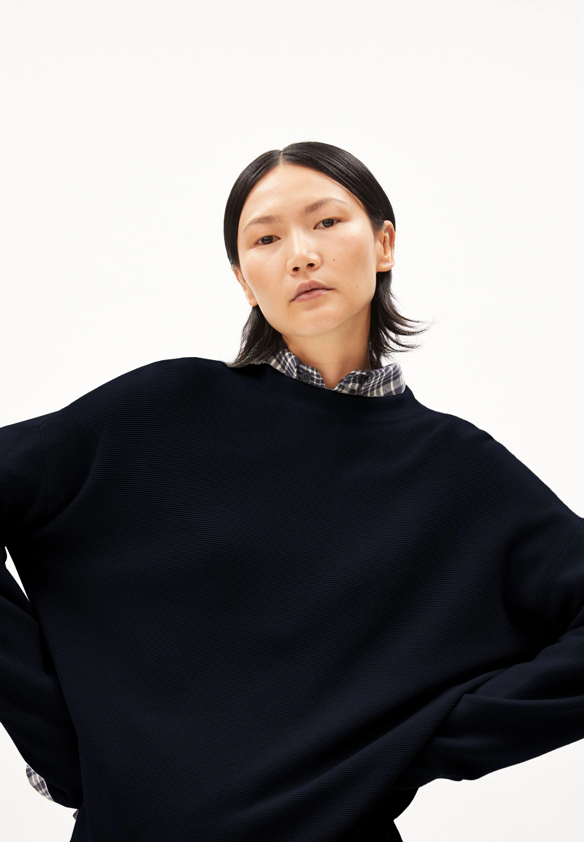 MERINAA STRICKPULLOVER | night sky - Image 3